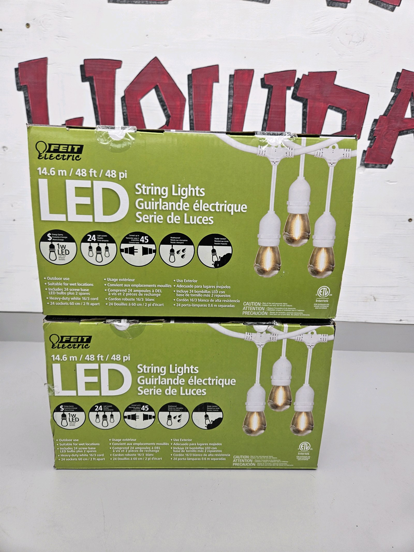 LED String lights 2pk