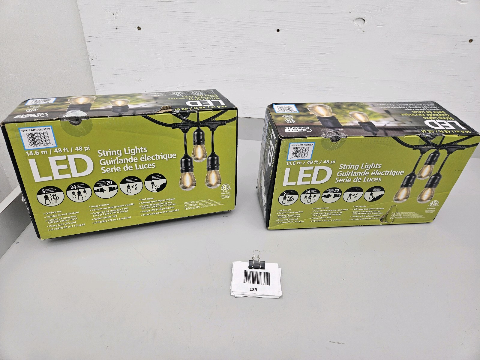 LED string lights 2pk