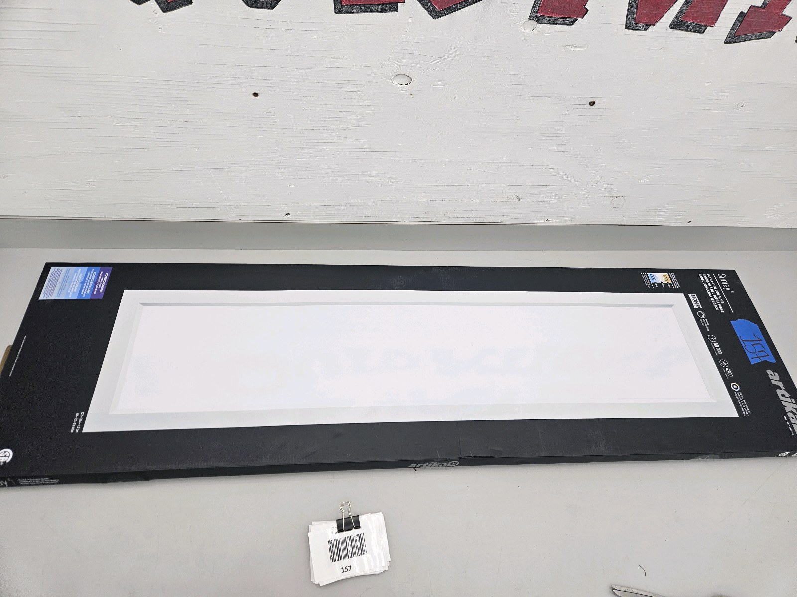 lot 157 image: Sunray Ultra-thin LED Panel