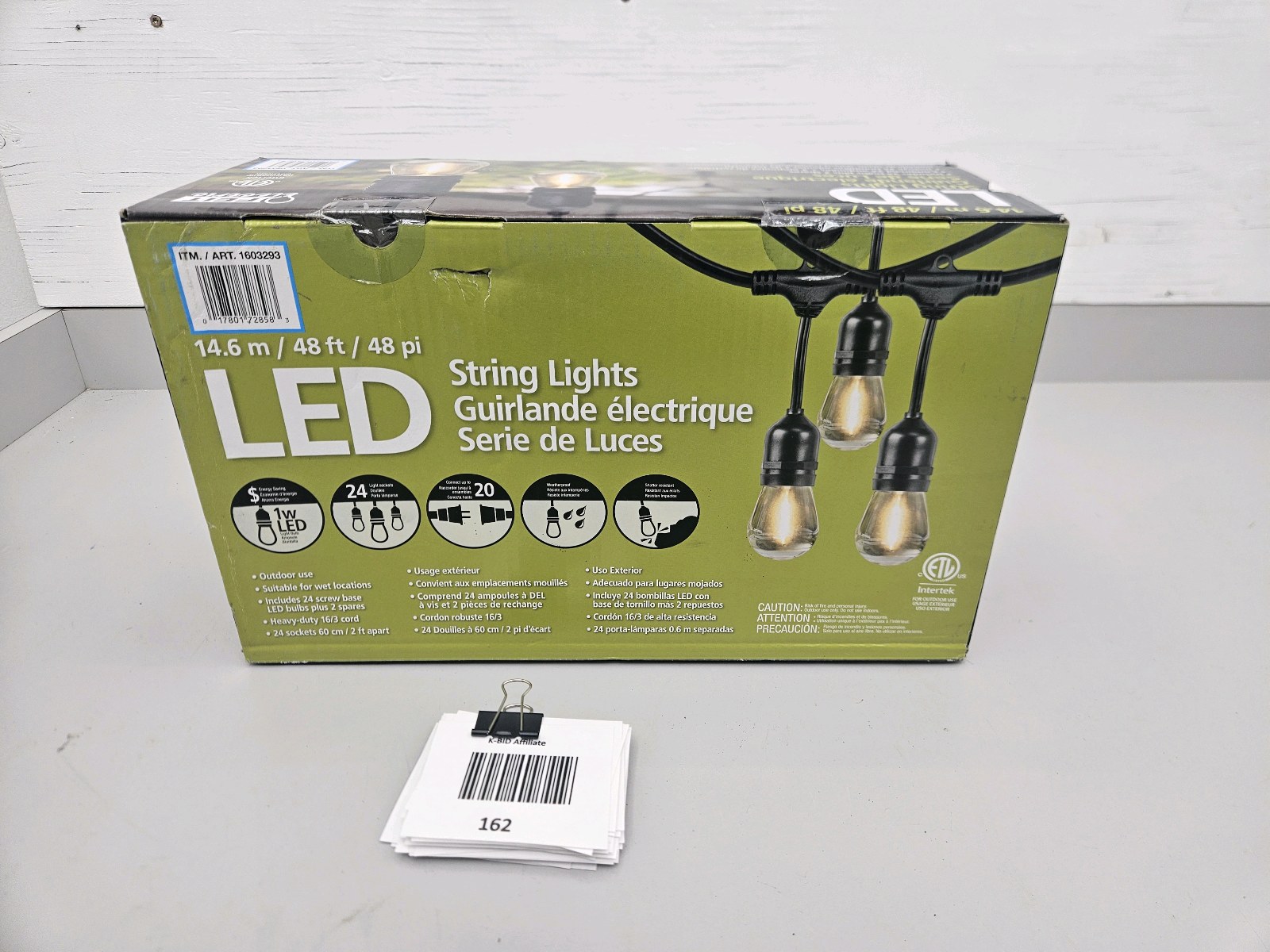 lot 162 image: LED String Lights