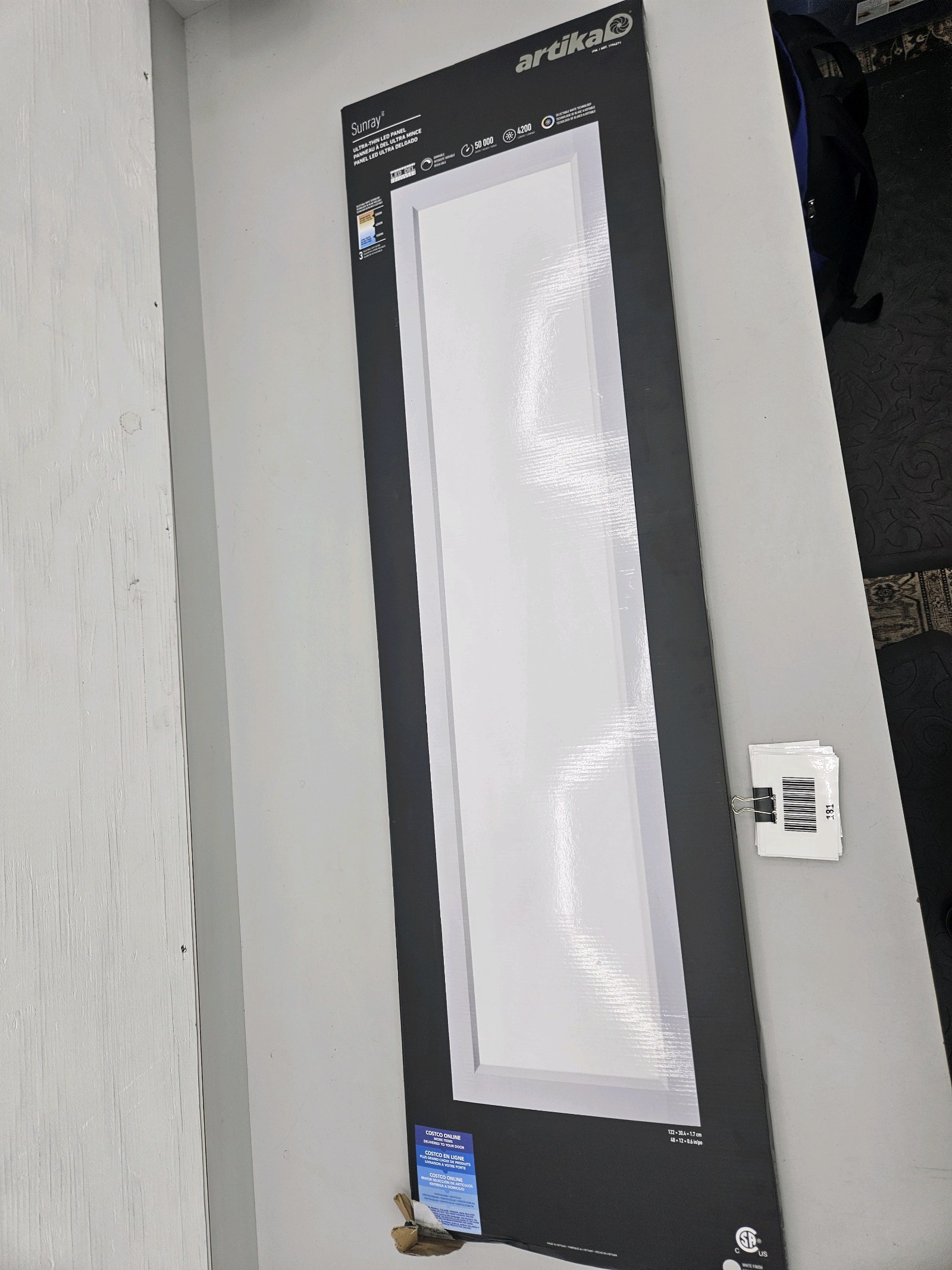 lot 181 image: Sunray Ultra-Thin LED Panel