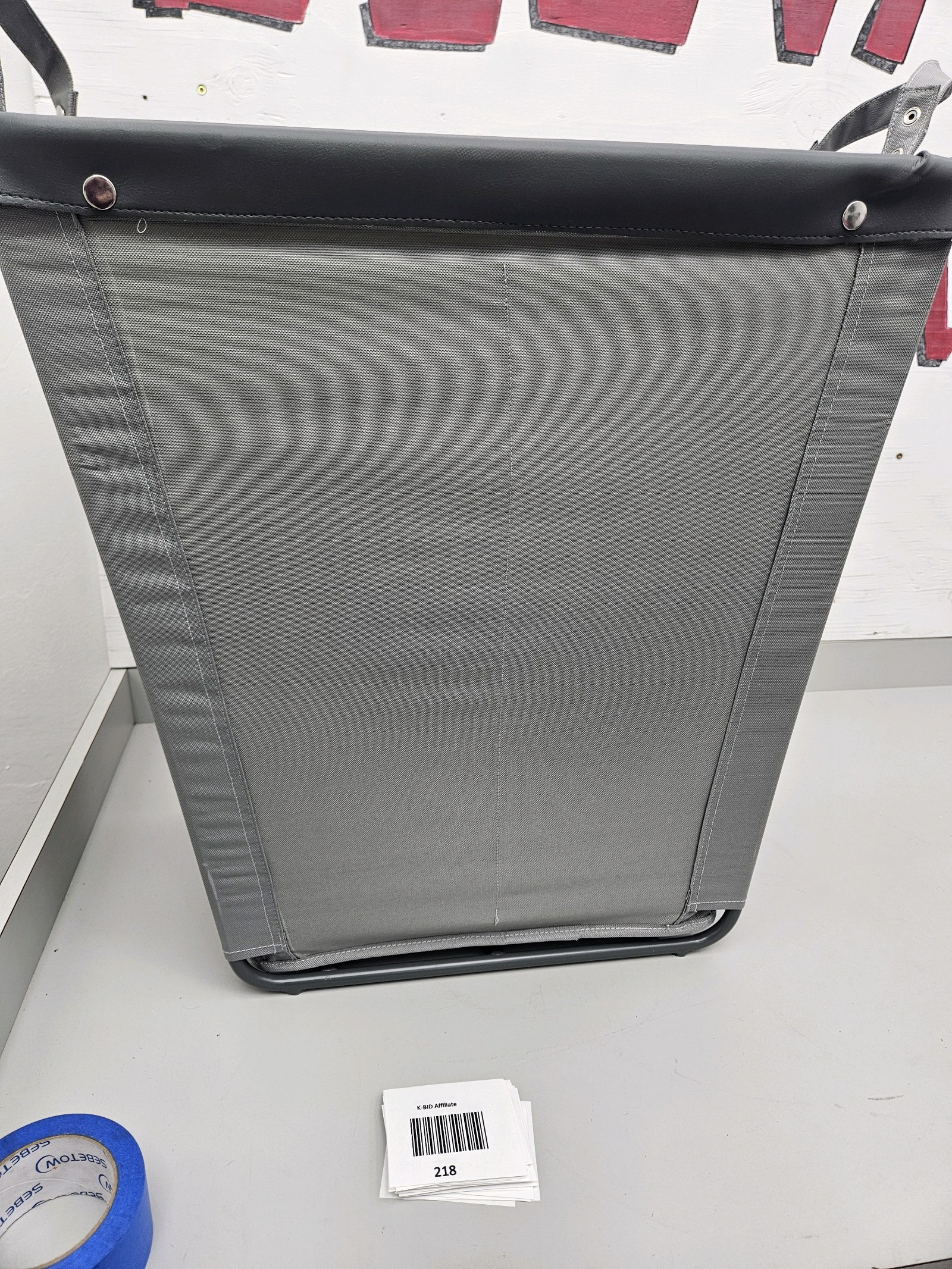 lot 218 image: 2 Section Laundry Hamper