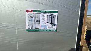 2025 K1522 Unused Portable Restroom