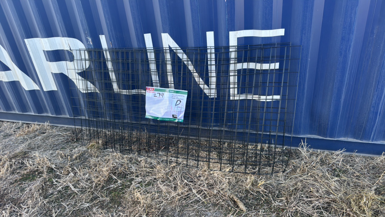 lot 279 image: 2025 K00037 Unused Wire mesh