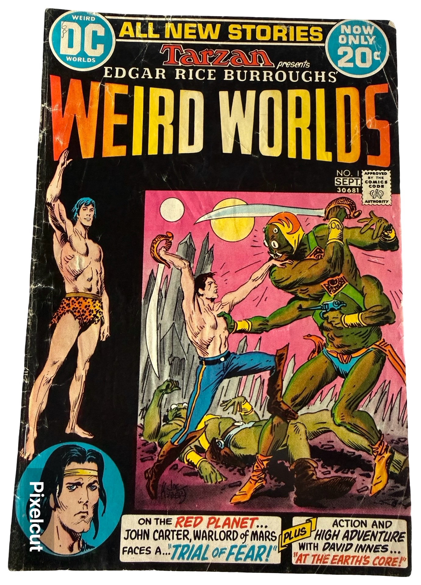 lot 11 image: 1972 Weird Worlds #1 - DC Comics