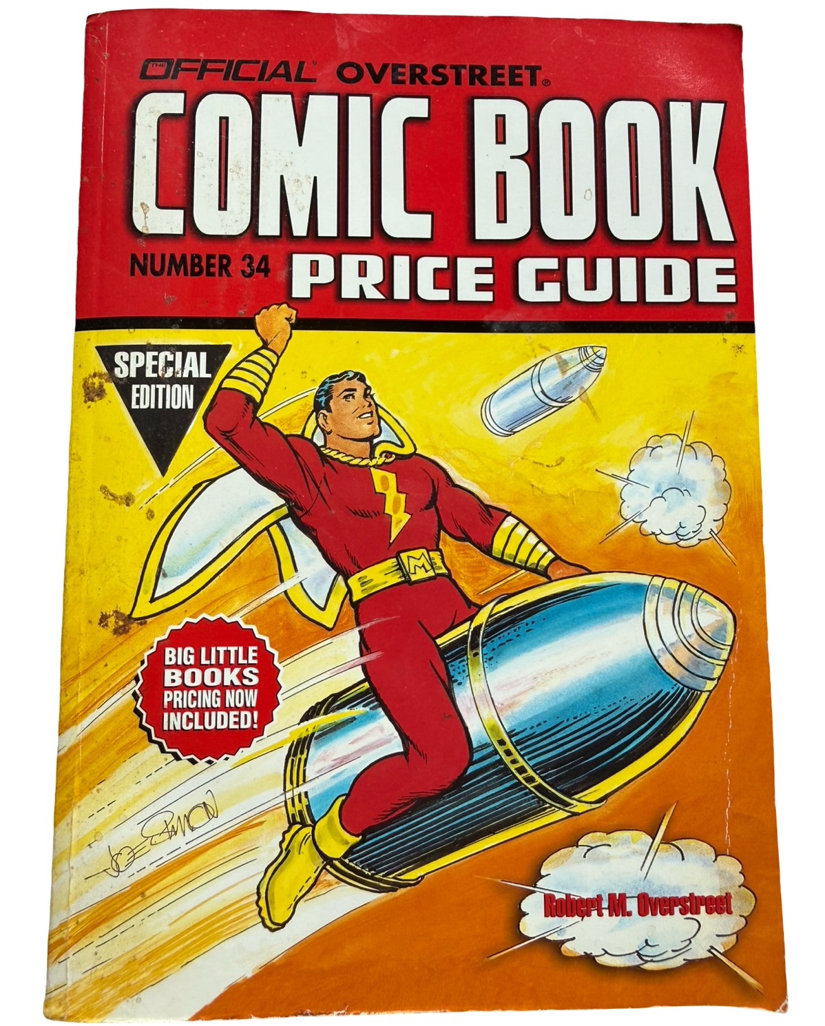 lot 126 image: The Overstreet Comic Price Guide Book - 34th Edition