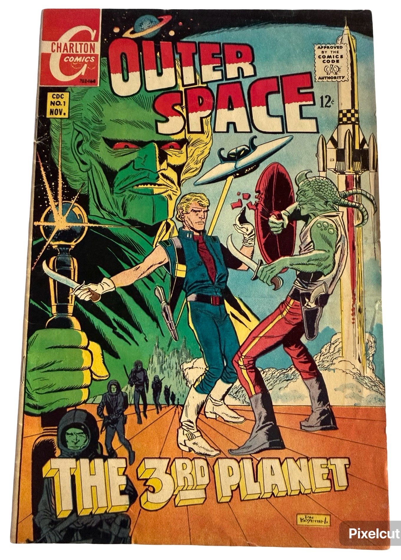lot 13 image: 1968 Outer Space #1 - Charlton Comics