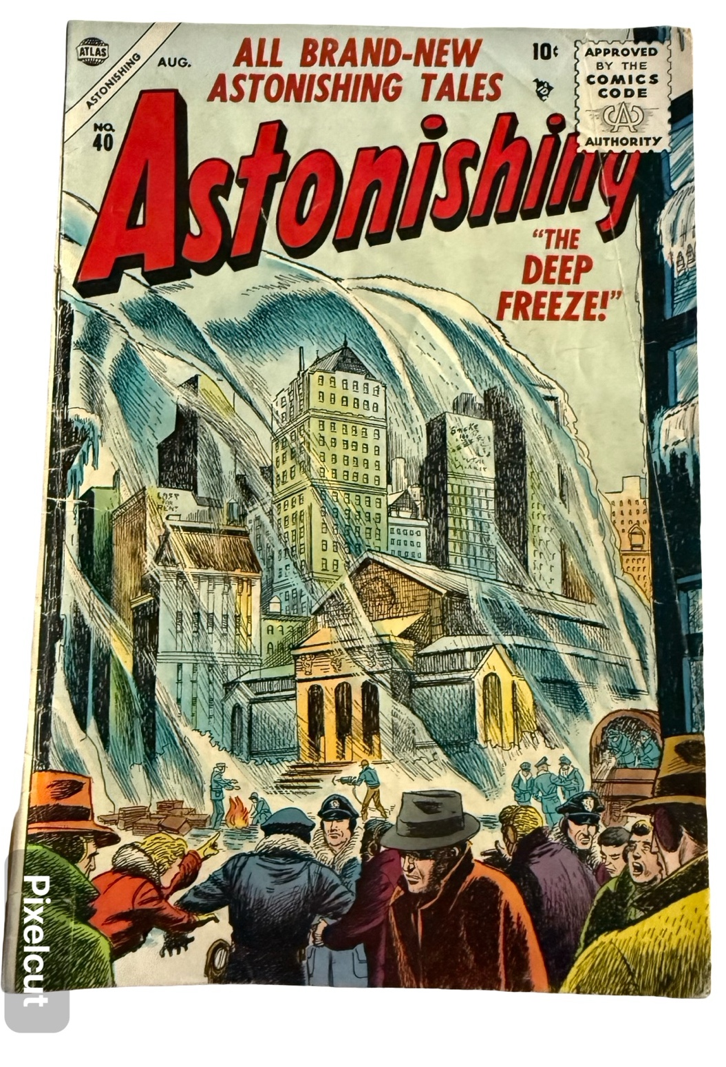 lot 14 image: 1955 Astonishing #40- The Deep Freeze - Atlas Comics