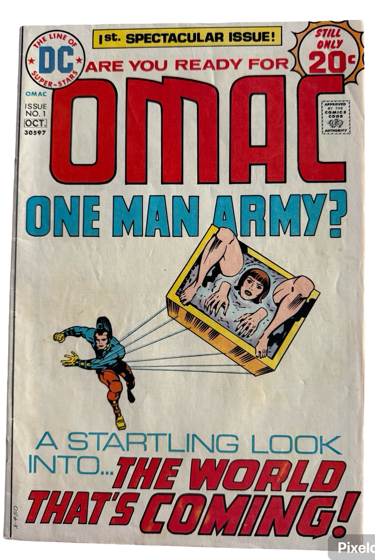 lot 19 image: 1974 OMAC #1 - DC Comics