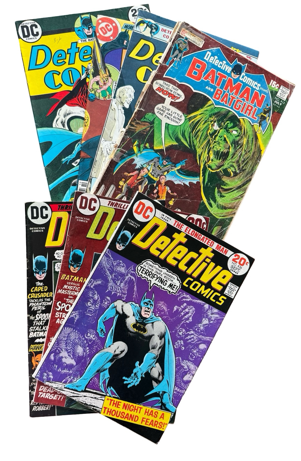 lot 70 image: Detective Comics - DC Comics #413, #434, #435, #436, #437, #450, #479