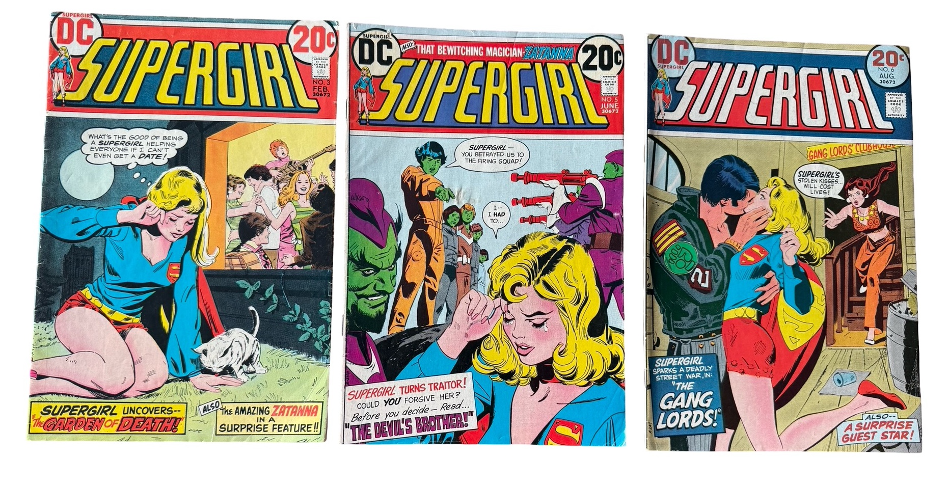 lot 76 image: Supergirl - DC Comics - #3, #5, #6