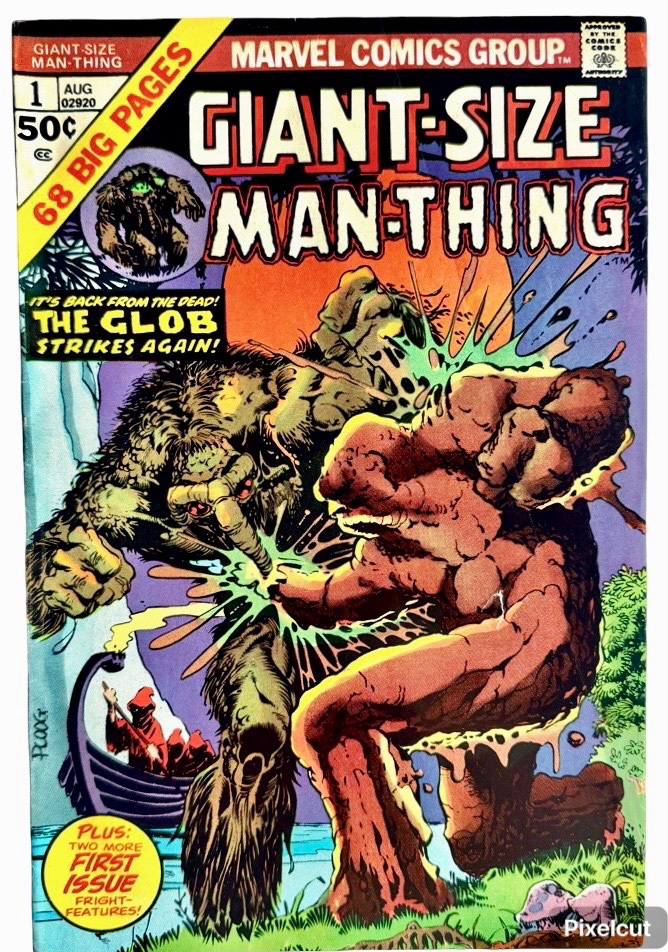 lot 8 image: 1974 Giant Size Man-Thing #1 - Marvel Comics Group