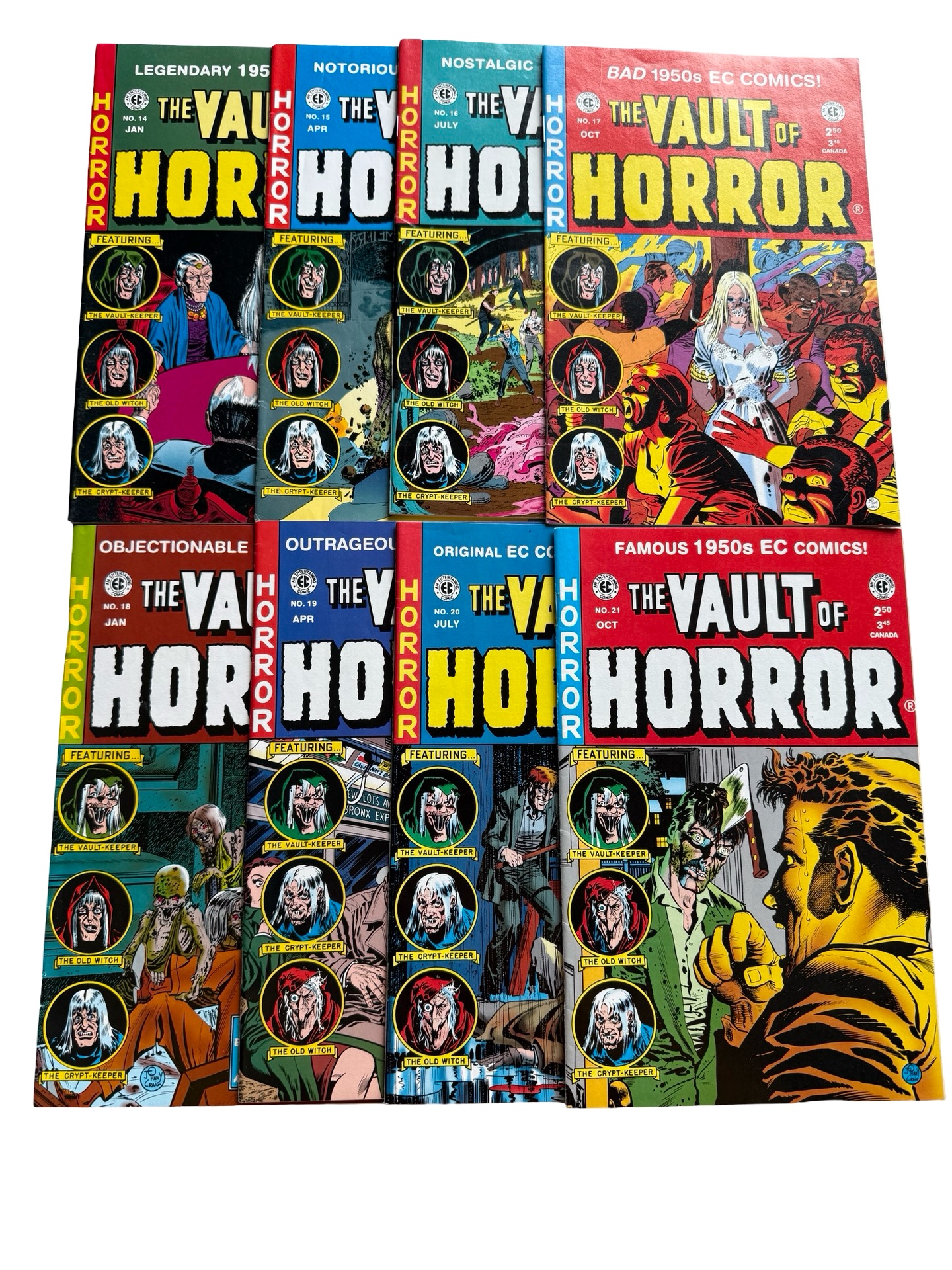 lot 98 image: The Vault of Horror - #14, #15, #16, #17, #18, #19, #20, #21