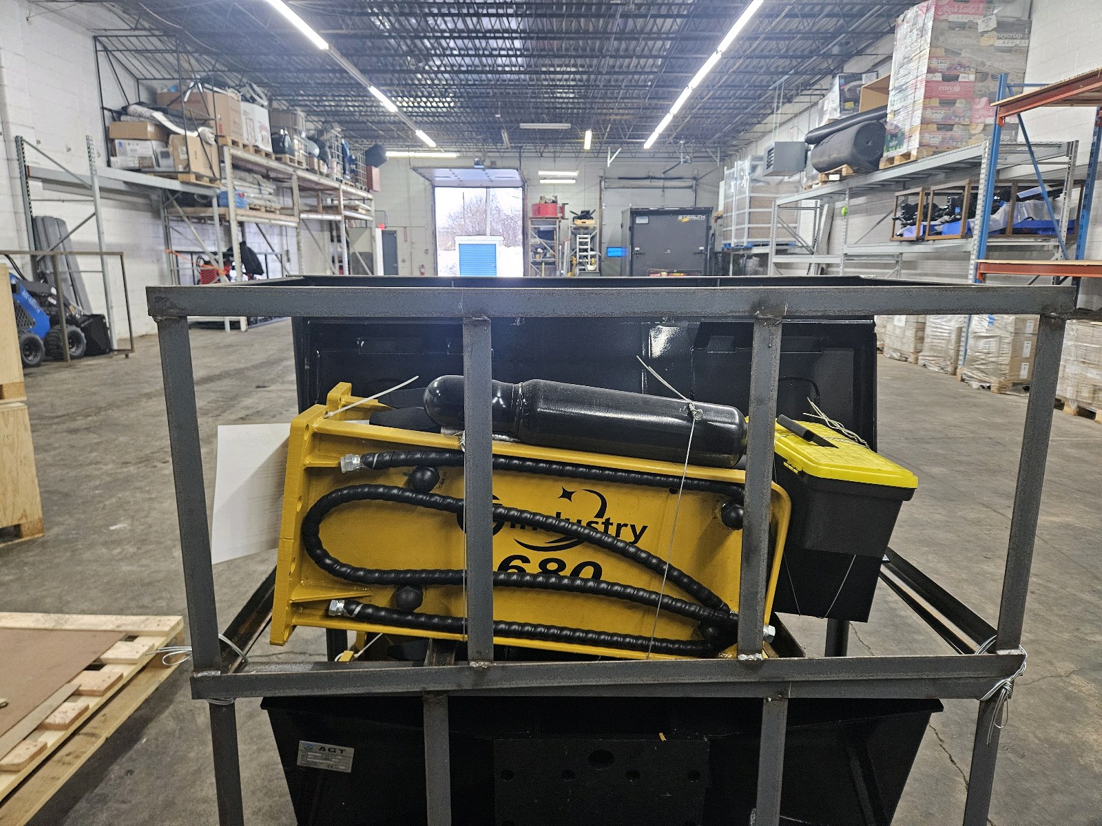 lot 15 image: Skid Steer Hydraulic Hammer Breaker