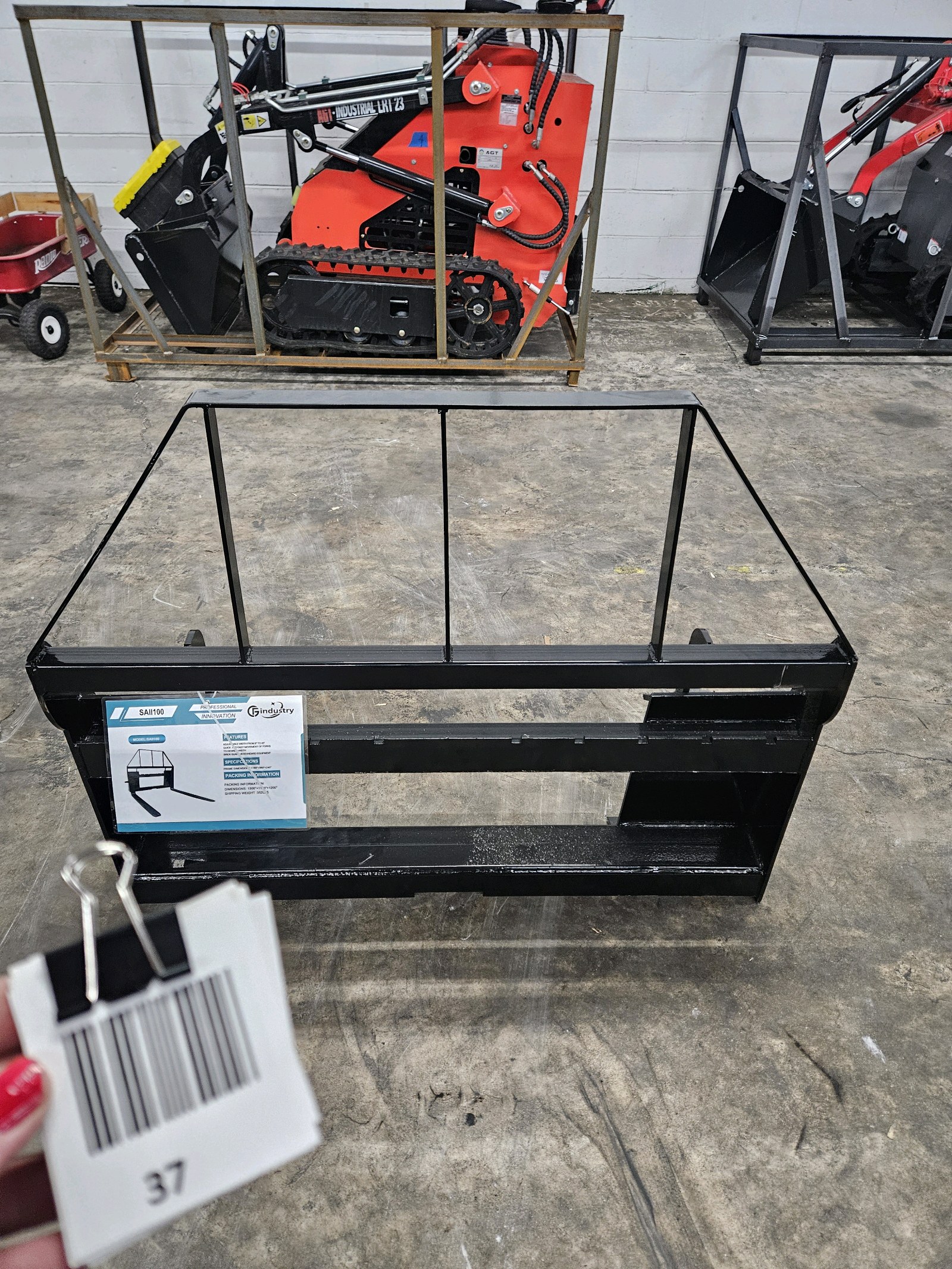 lot 37 image: Skid Steer Forks