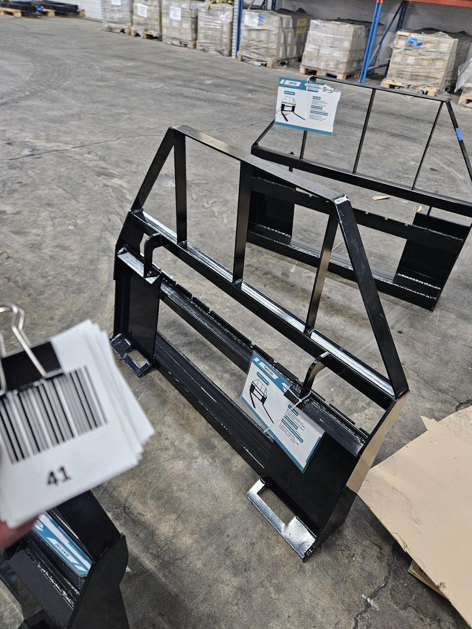 lot 41 image: Skid Steer Forks