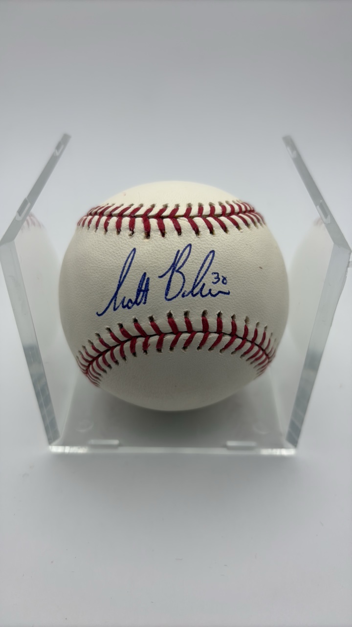 lot 132 image: Scott Baker Autographed Baseball, Minnesota Twins Pitcher