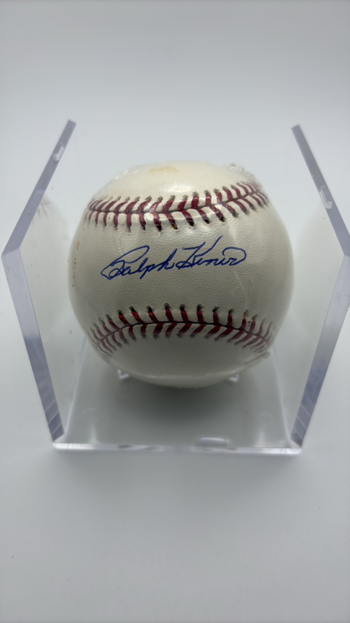 lot 135 image: Ralph Kiner Autographed Baseball MLB Hall of Famer