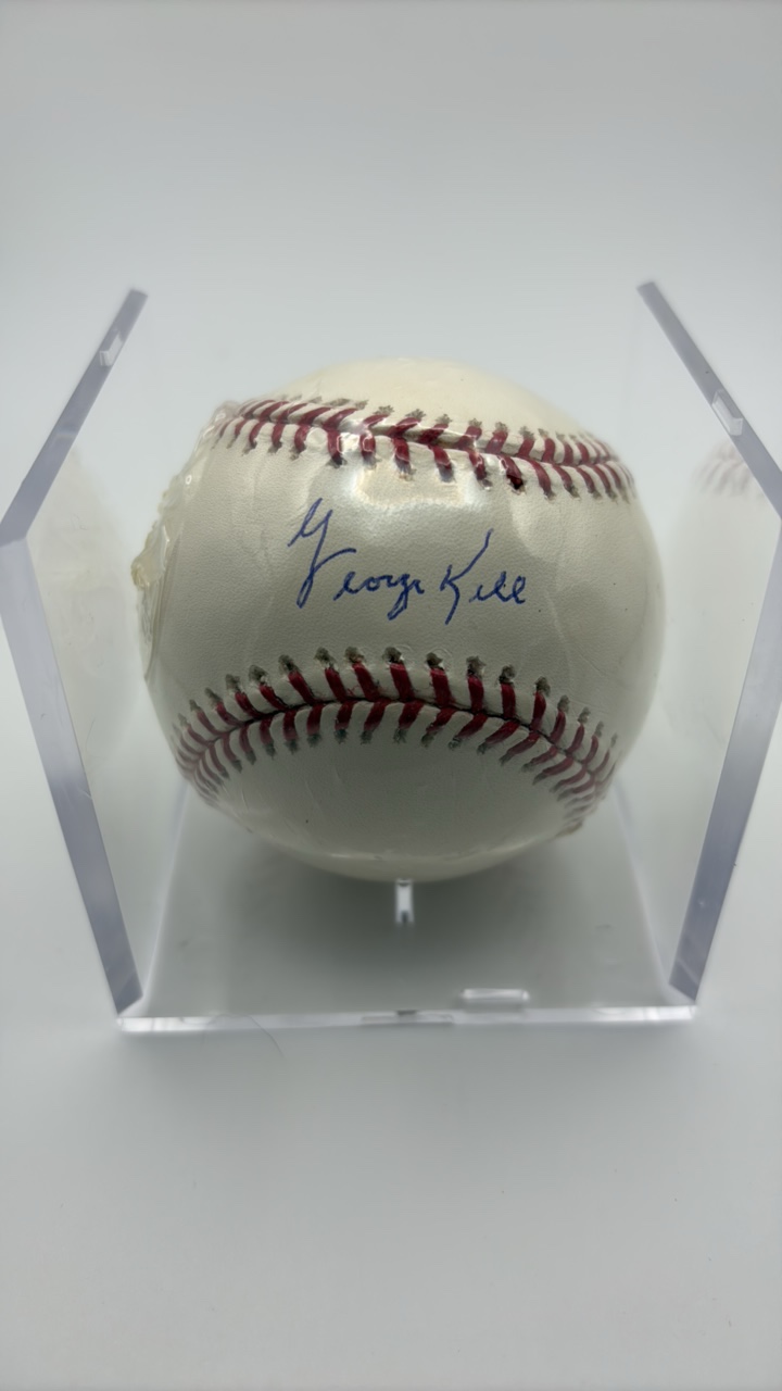 lot 136 image: George Kell Autographed Baseball MLB Hall of Famer