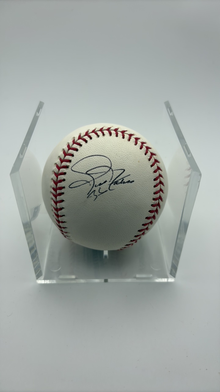 lot 140 image: Joe Nathan Autograph Baseball Minnesota Twins Legendary Closer Pitcher