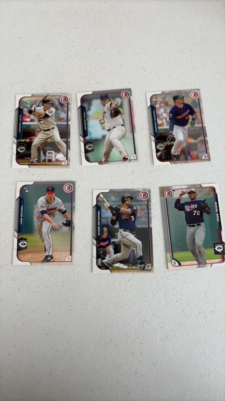 lot 228 image: 2015 Bowman Minnesota Twins Team Set