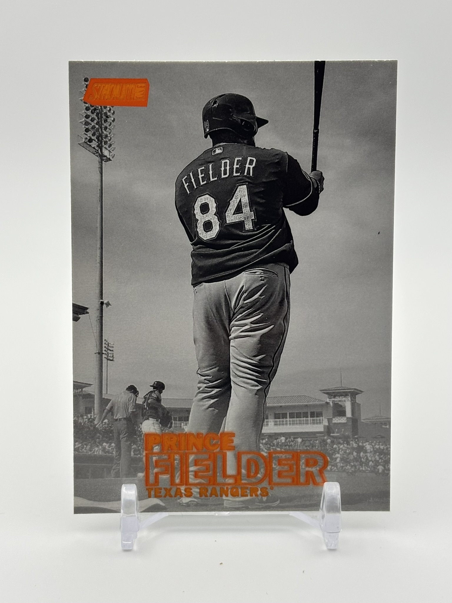 lot 462 image: 2016 Topps Stadium Club Orange Parallel Prince Fielder #270