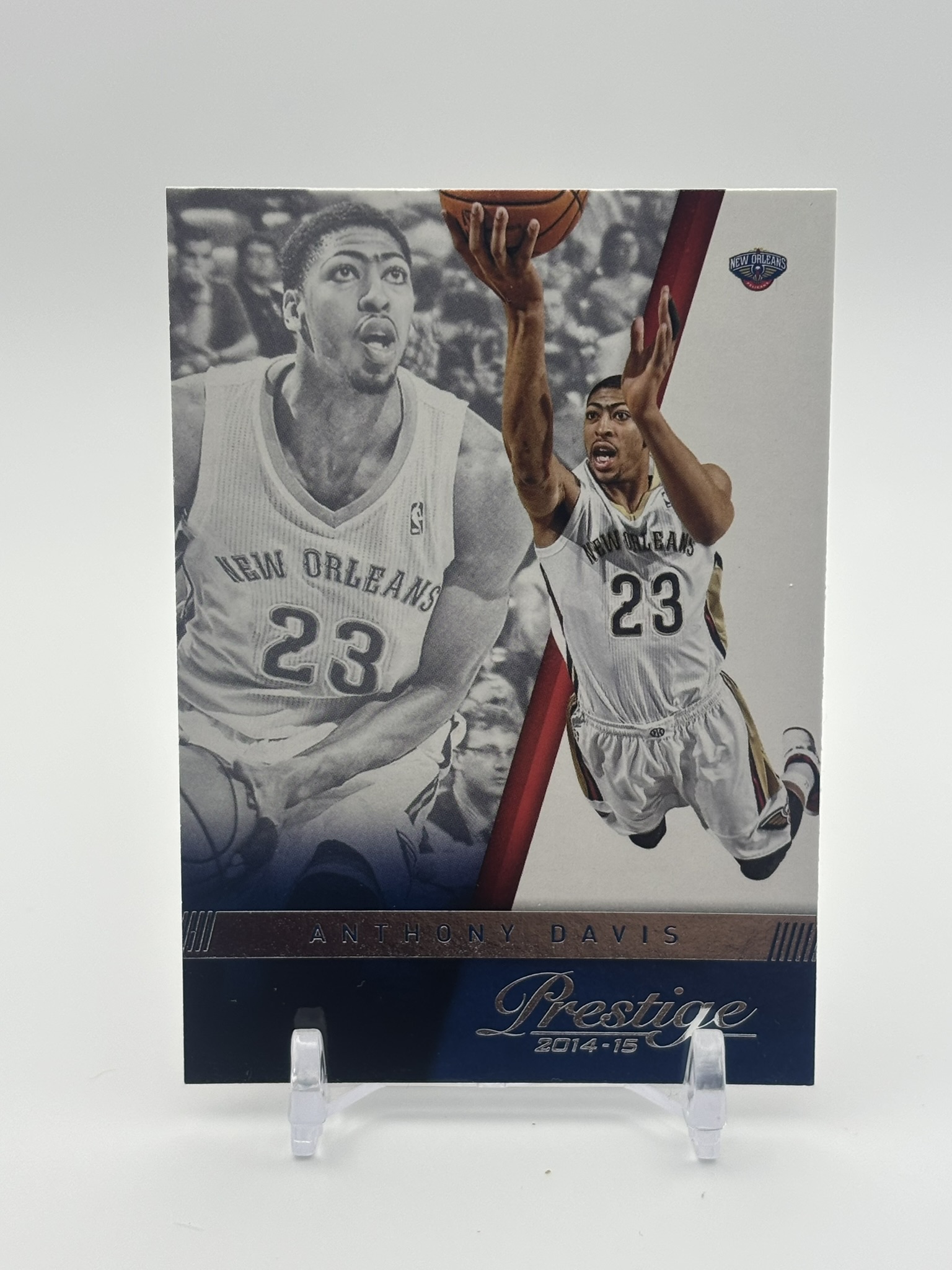 lot 487 image: 2014-15 Panini Prestige - Anthony Davis NBA Basketball Card