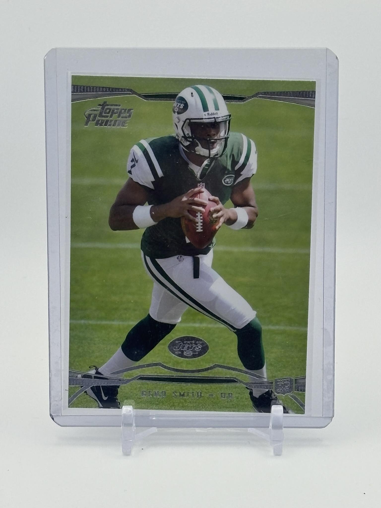 lot 580 image: 2013 Topps Prime - Geno Smith Rookie Card