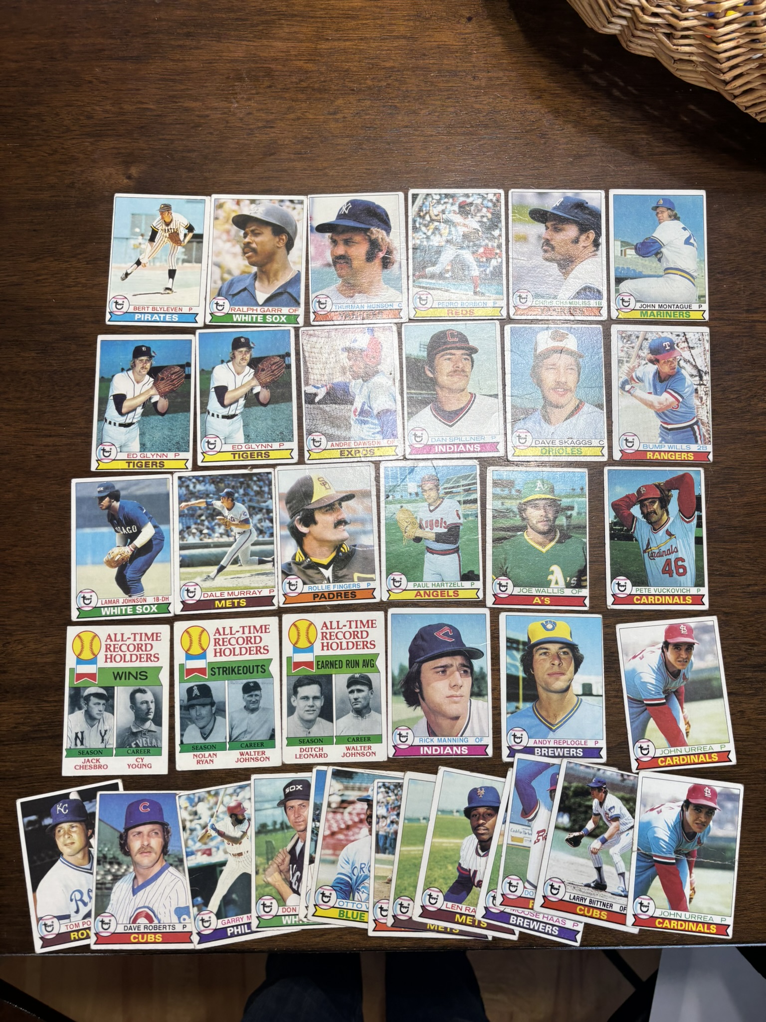 lot 634 image: 1979 Topps Baseball Card Lot, Lower Grade