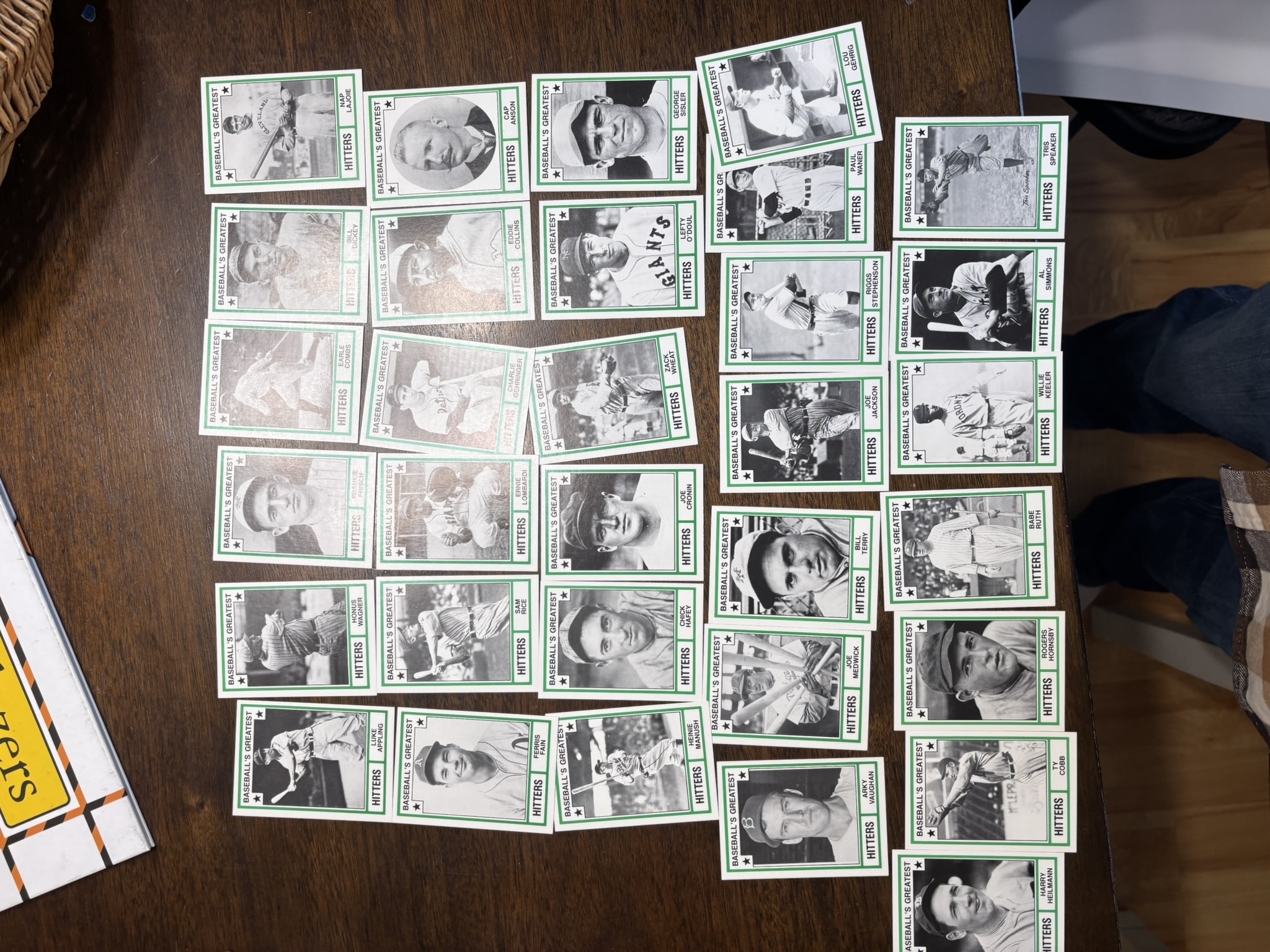 lot 638 image: Baseballs Greatest Card Lot, Vintage Cards, 32 Cards