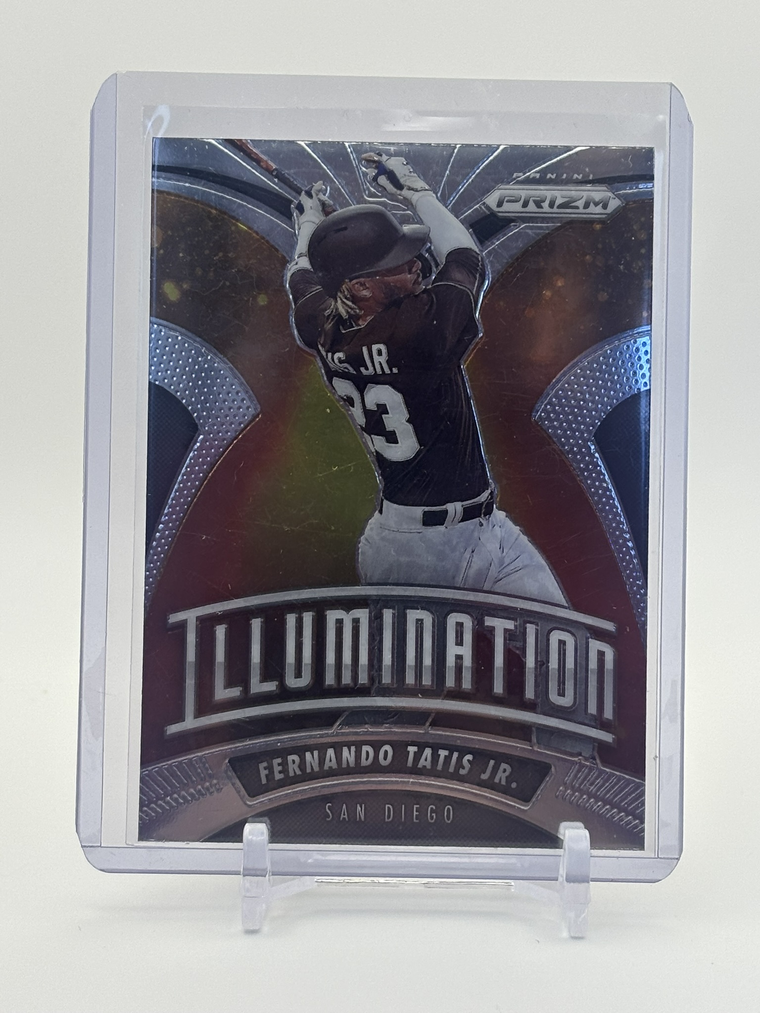 lot 688 image: 2020 Panini Prizm - Illumination Insert Card Fernando Tats Jr.