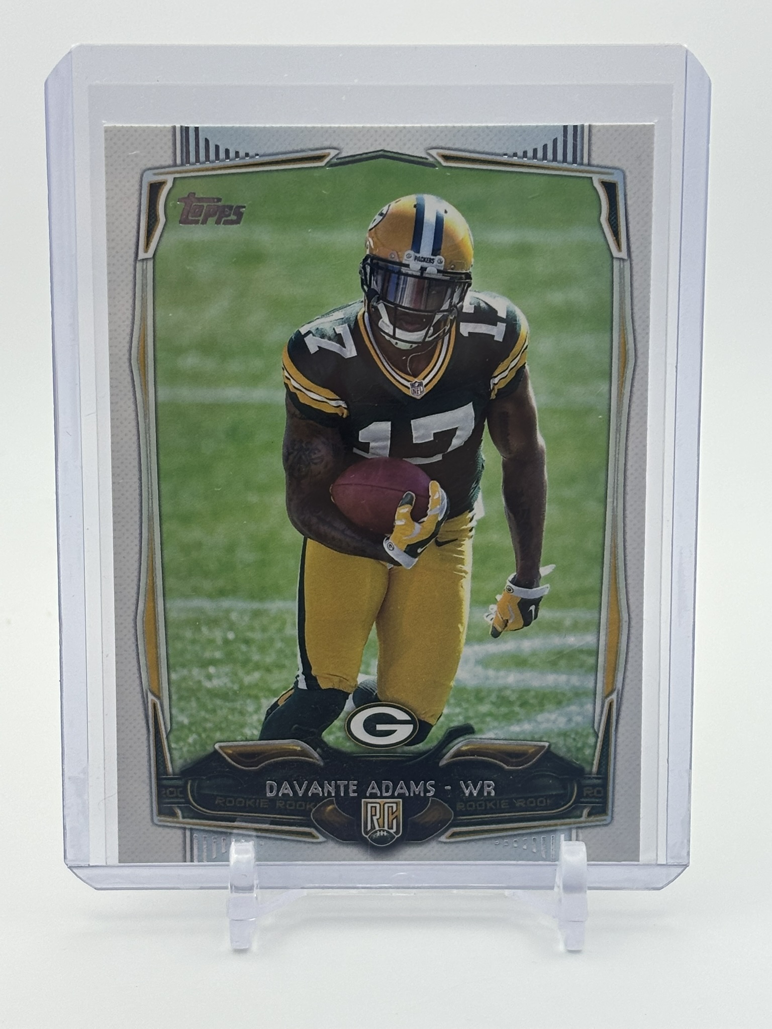 lot 706 image: 2014 Topps - Davante Adams #337 Rookie Card