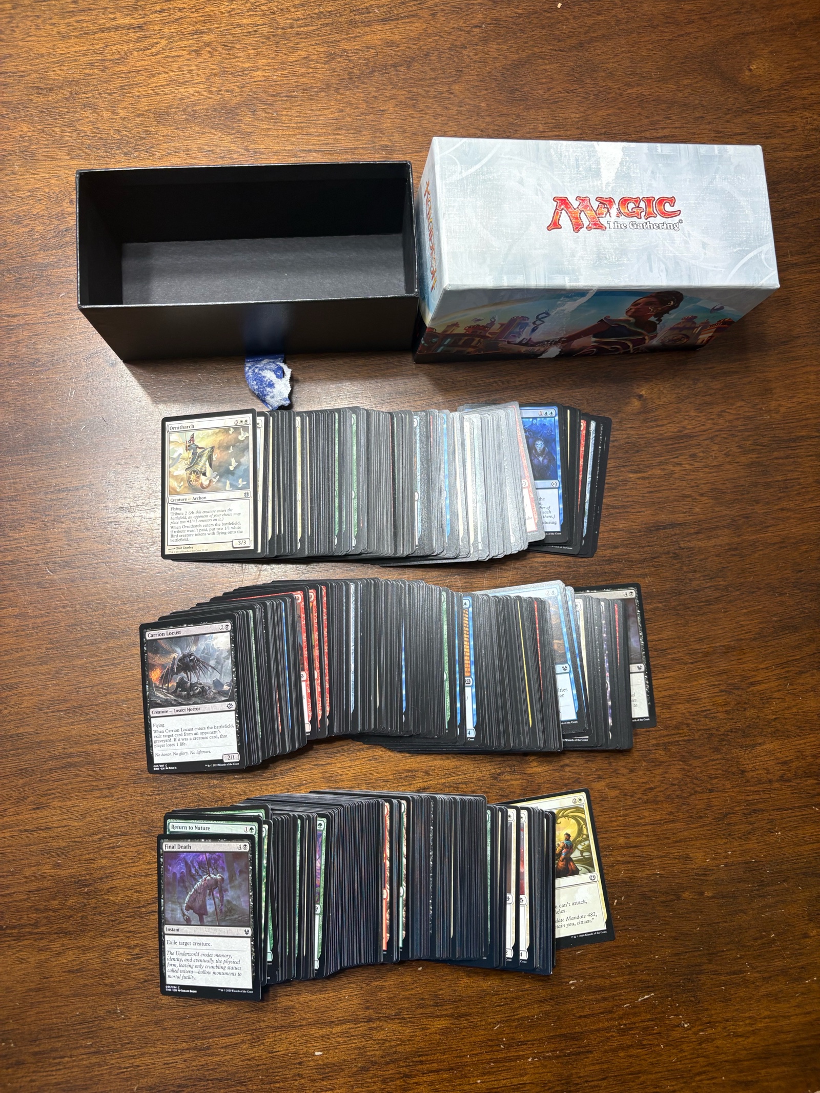 lot 107 image: Magic the Gatherinf Bulk Uncommons and Commons