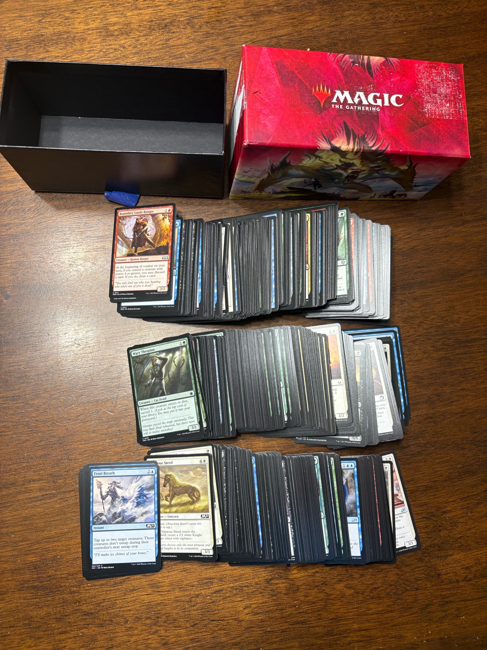 lot 108 image: Magic the Gatherinf Bulk Uncommons and Commons