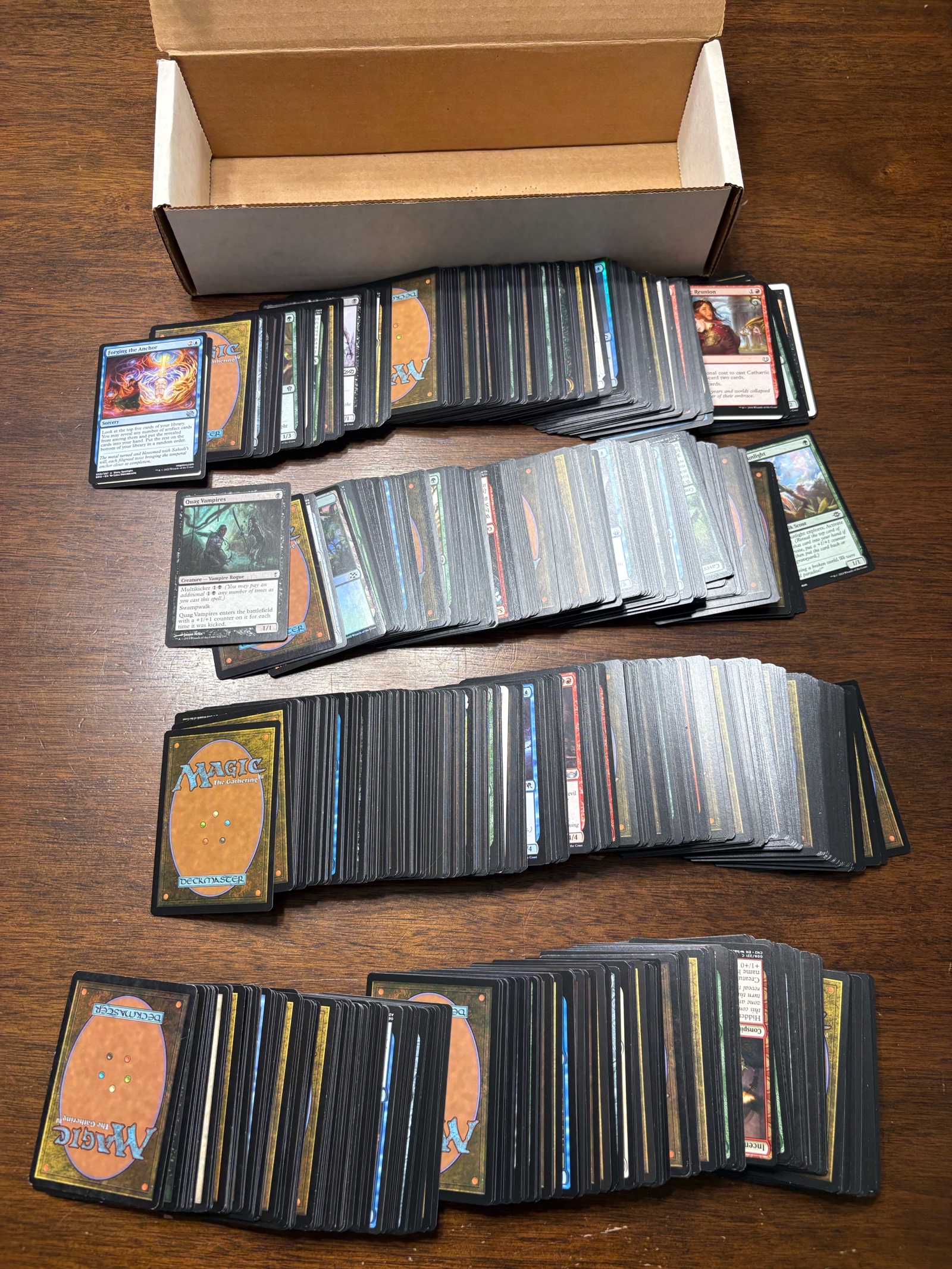 lot 114 image: Magic The Gathering Bulk Uncommon and Common Card Lot