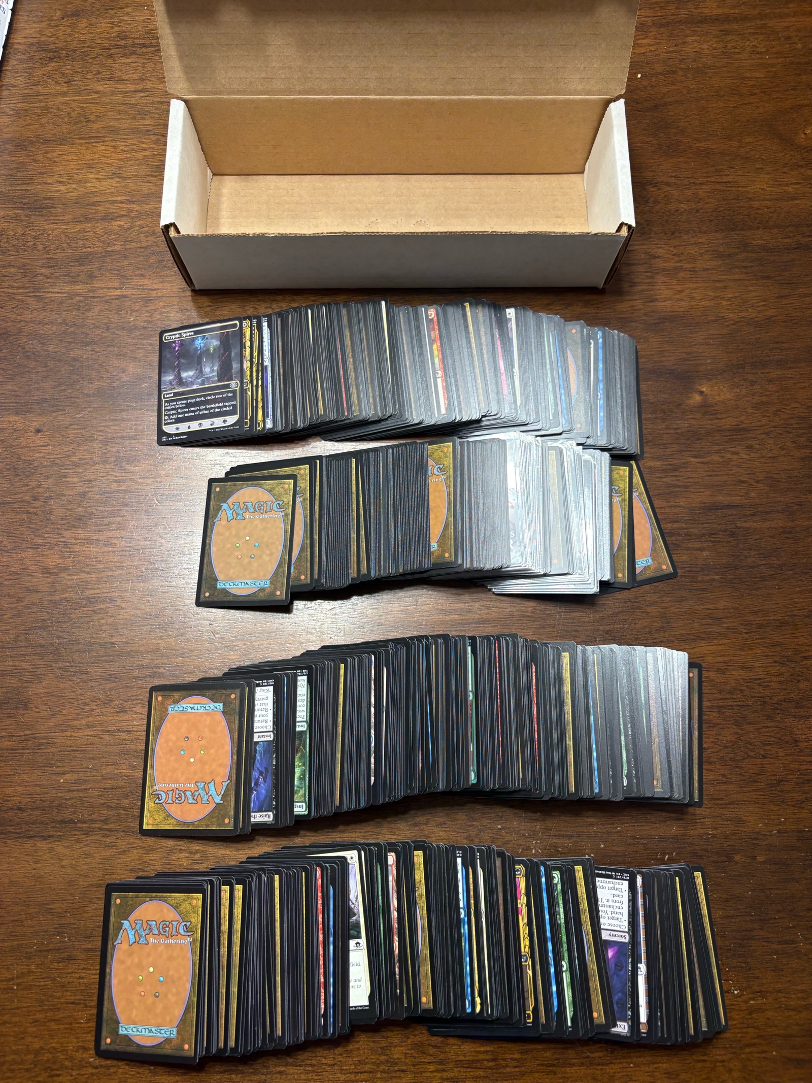 lot 115 image: Magic The Gathering Bulk Uncommon and Common Card Lot