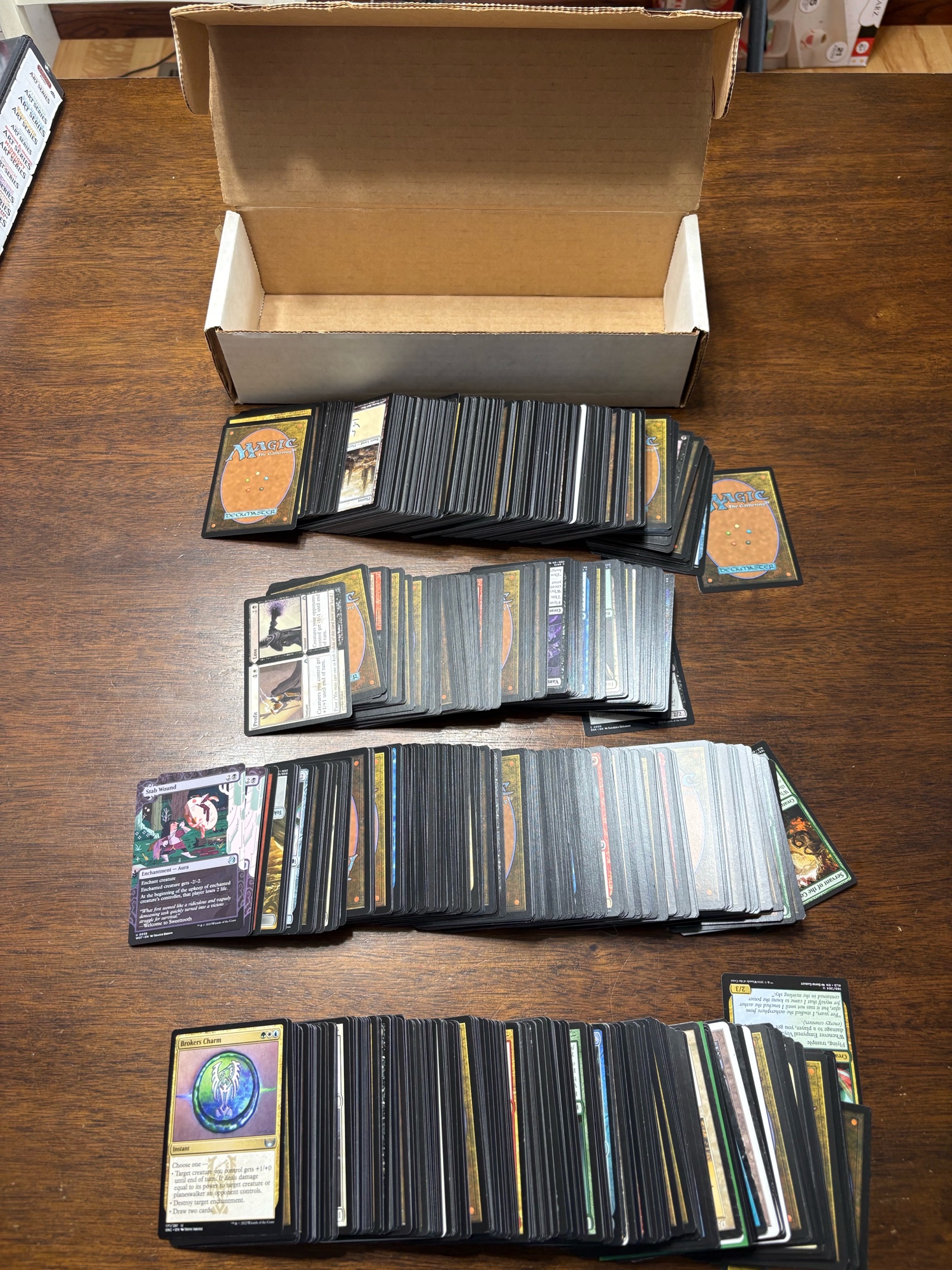 lot 117 image: Magic The Gathering Bulk Uncommon and Common Card Lot
