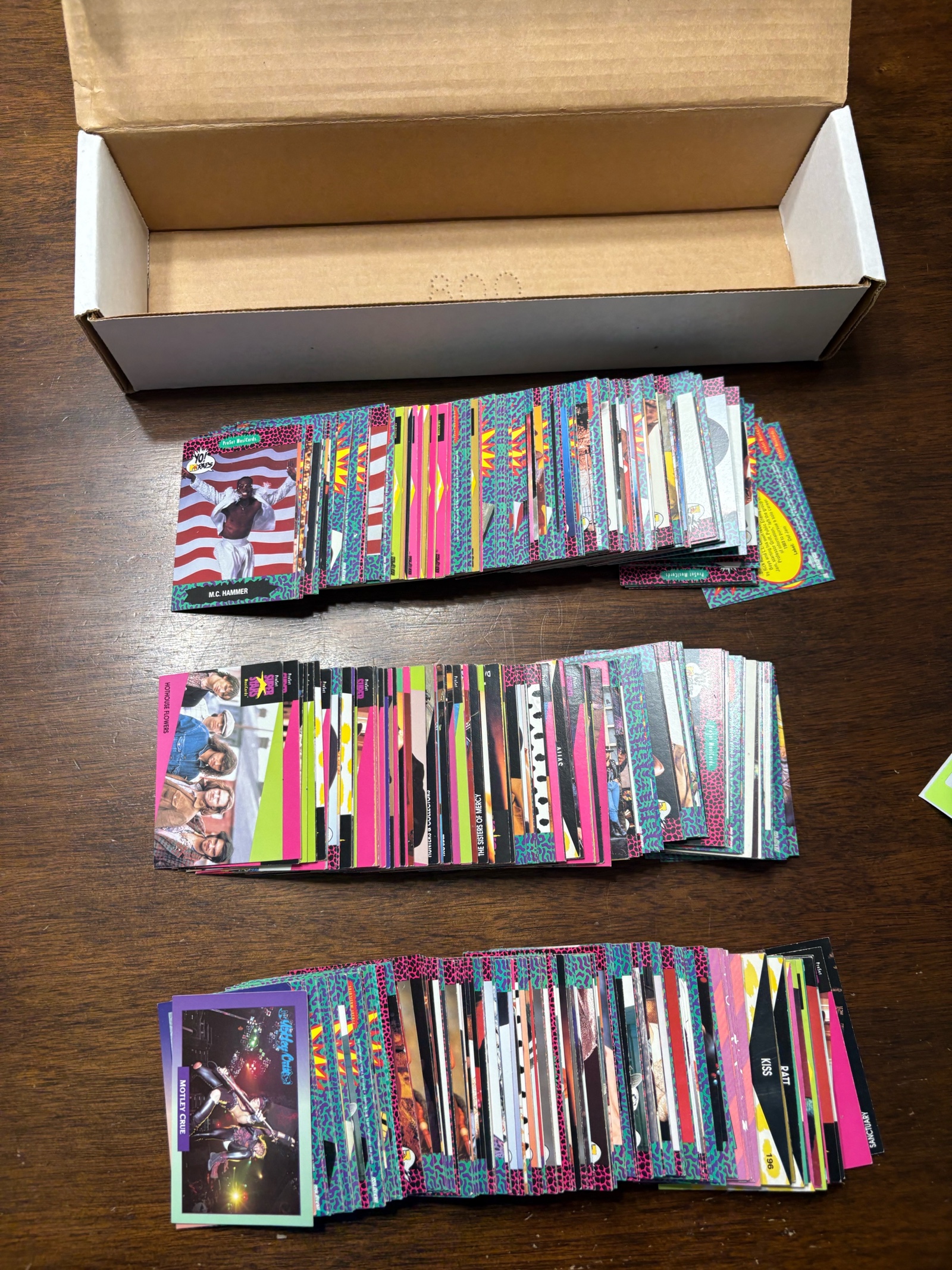 lot 120 image: Pro Set Music Cards and Super Star Cards, Trading Card Lot