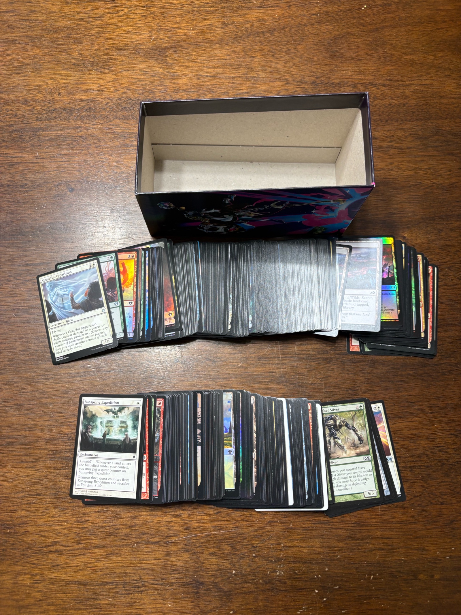 lot 125 image: Magic the Gathering Card Lot, Includes Foil Cards