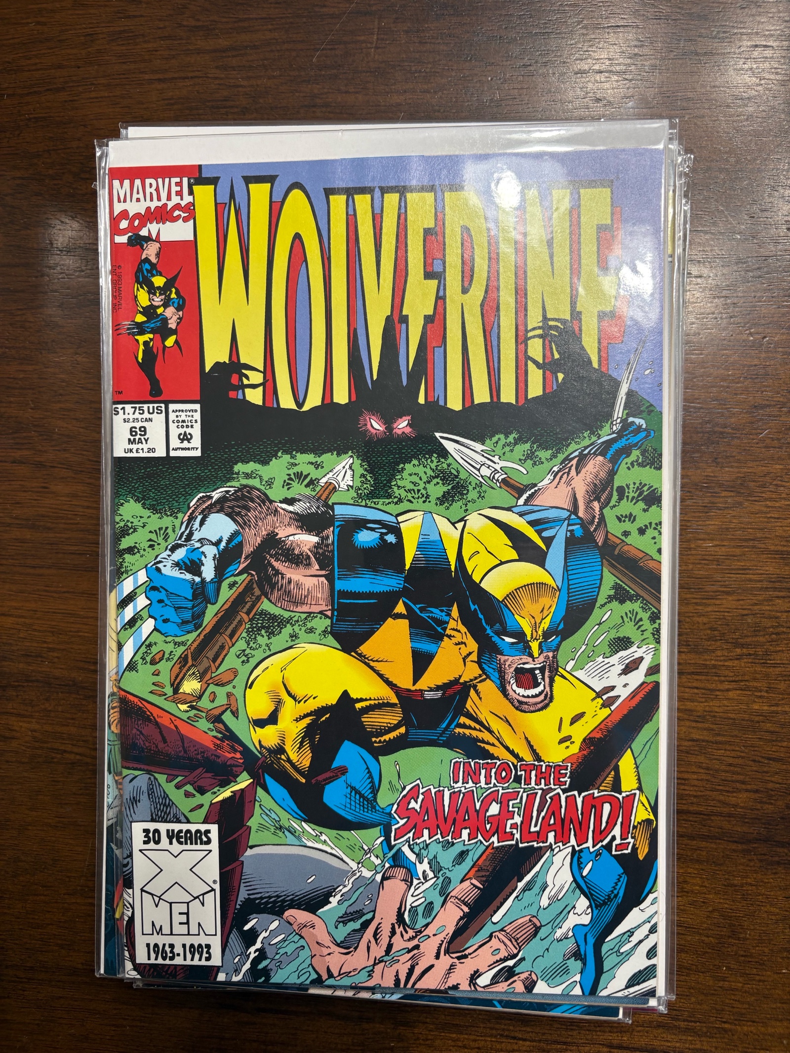 lot 141 image: Wolverine Issue #69 Marvel Comics X-Men Comic