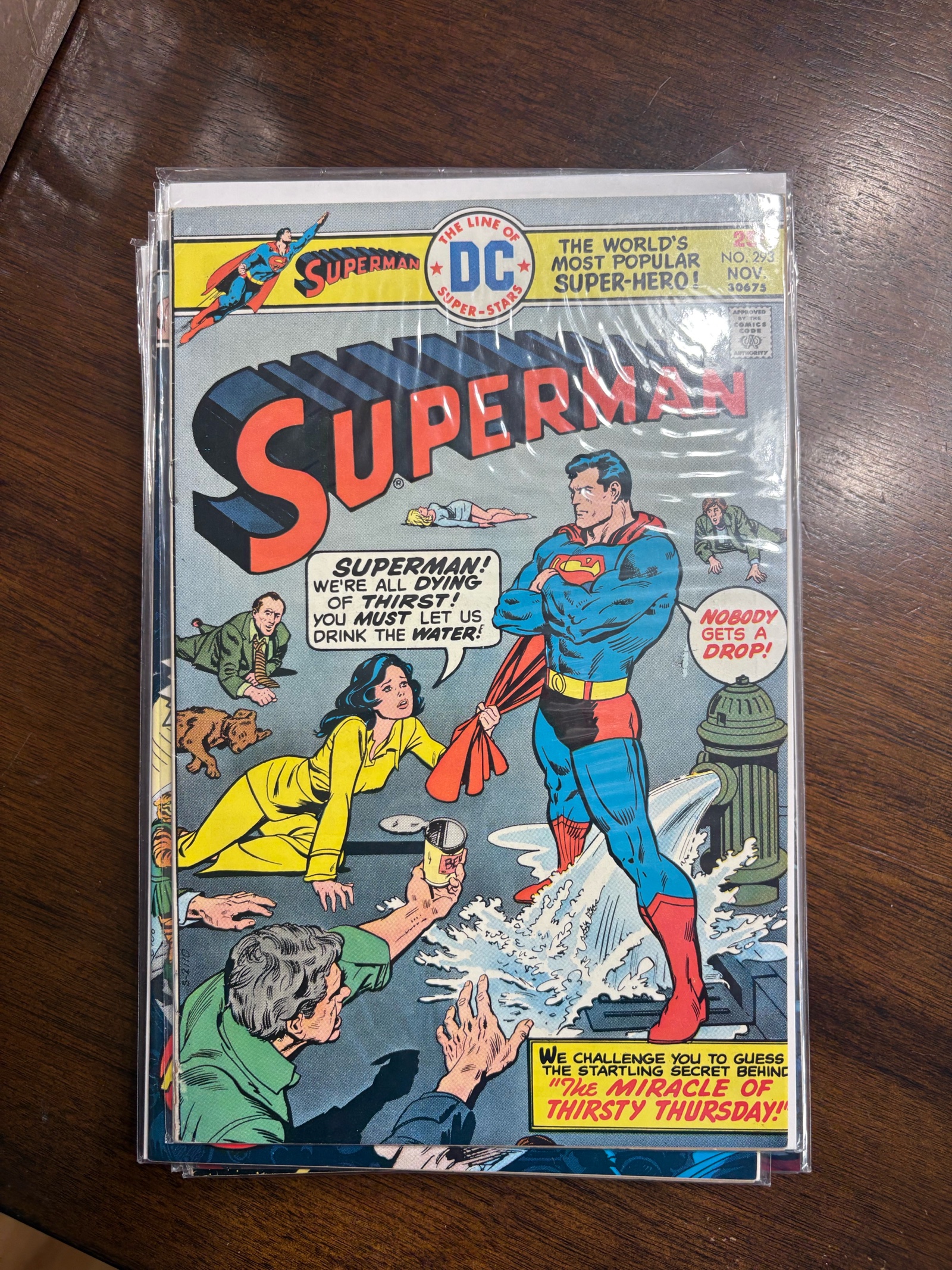 lot 142 image: Superman DC Comics Issue #293