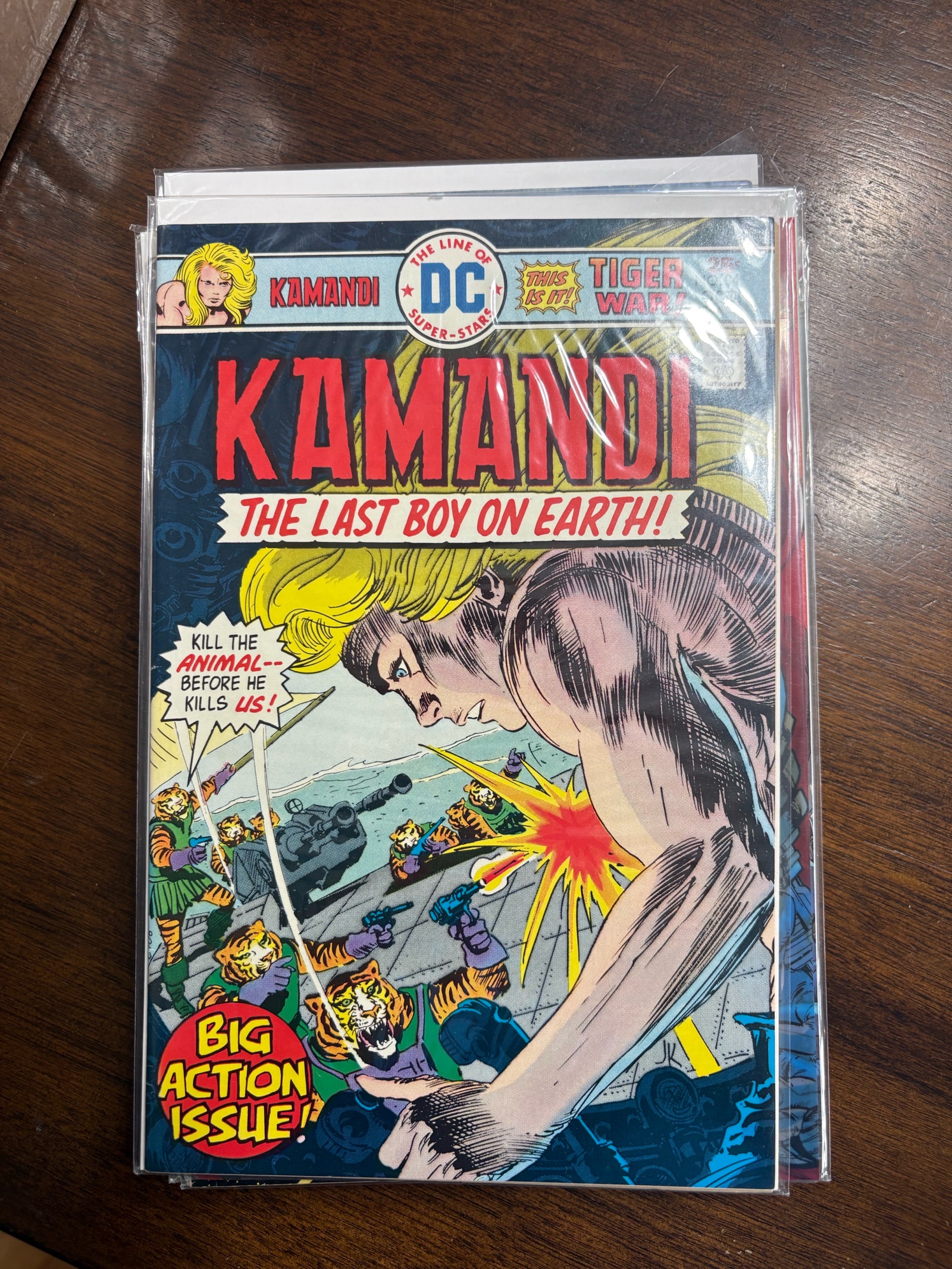 lot 143 image: Kamandi The Last Boy on Earth Comic Book Issue #34