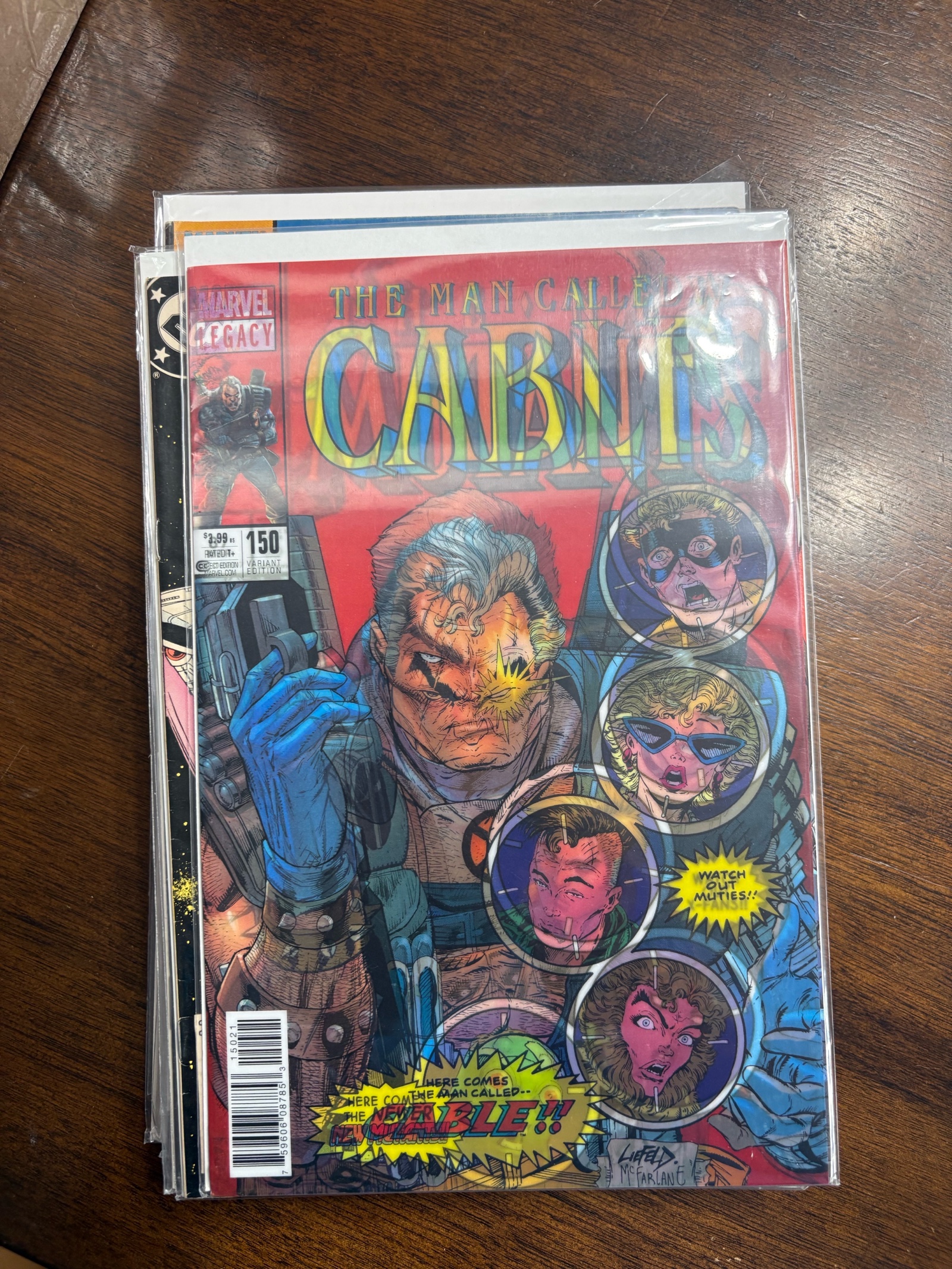 lot 144 image: The Man Called Cable Marvel Comic Books Issue #150 Variant Edition X-Men