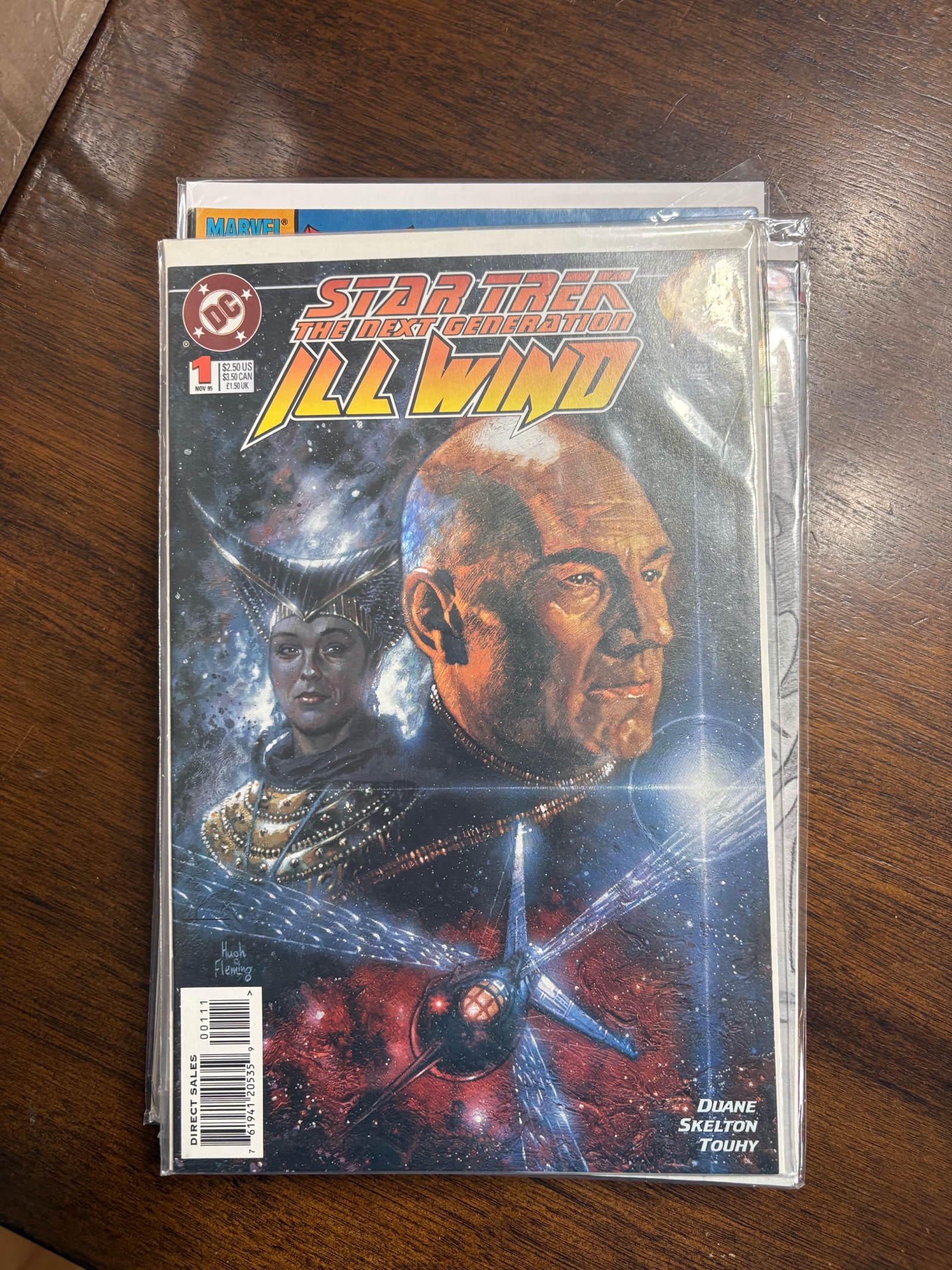 lot 146 image: Star Trek The Next Generation Ill Wind DC Comics Issue #1