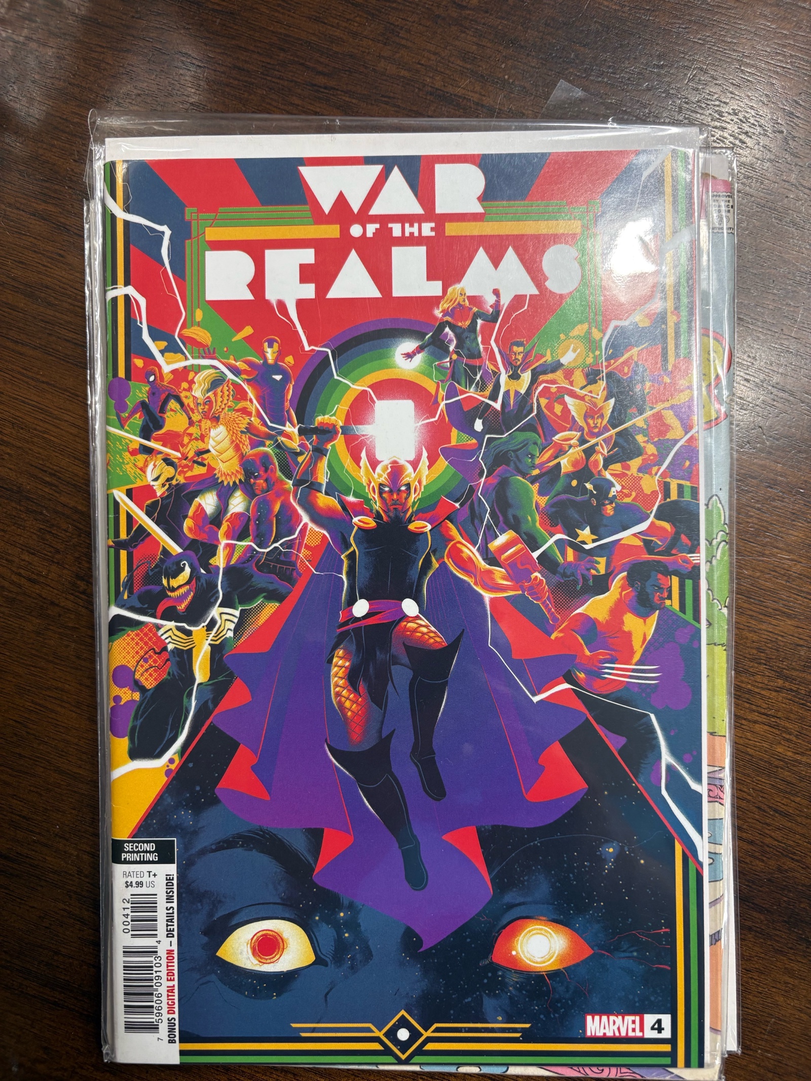 lot 150 image: Thor War of the Realms Marvel Comics Issue #4