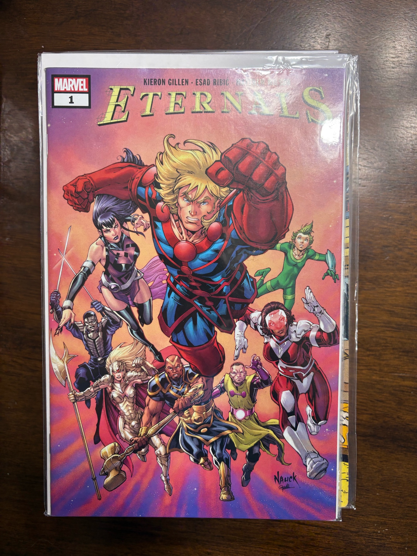 lot 160 image: Eternals Issue #1 Marvel Comics Book