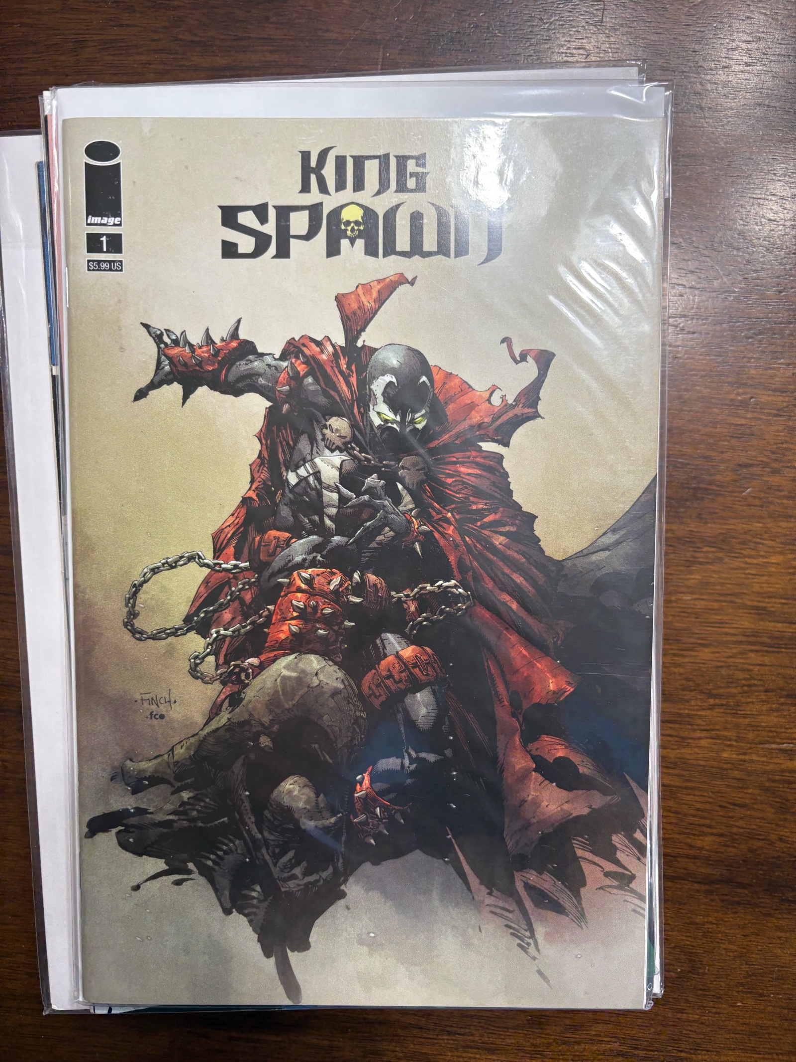 lot 174 image: King Spawn Issue #1 Imagic Comics