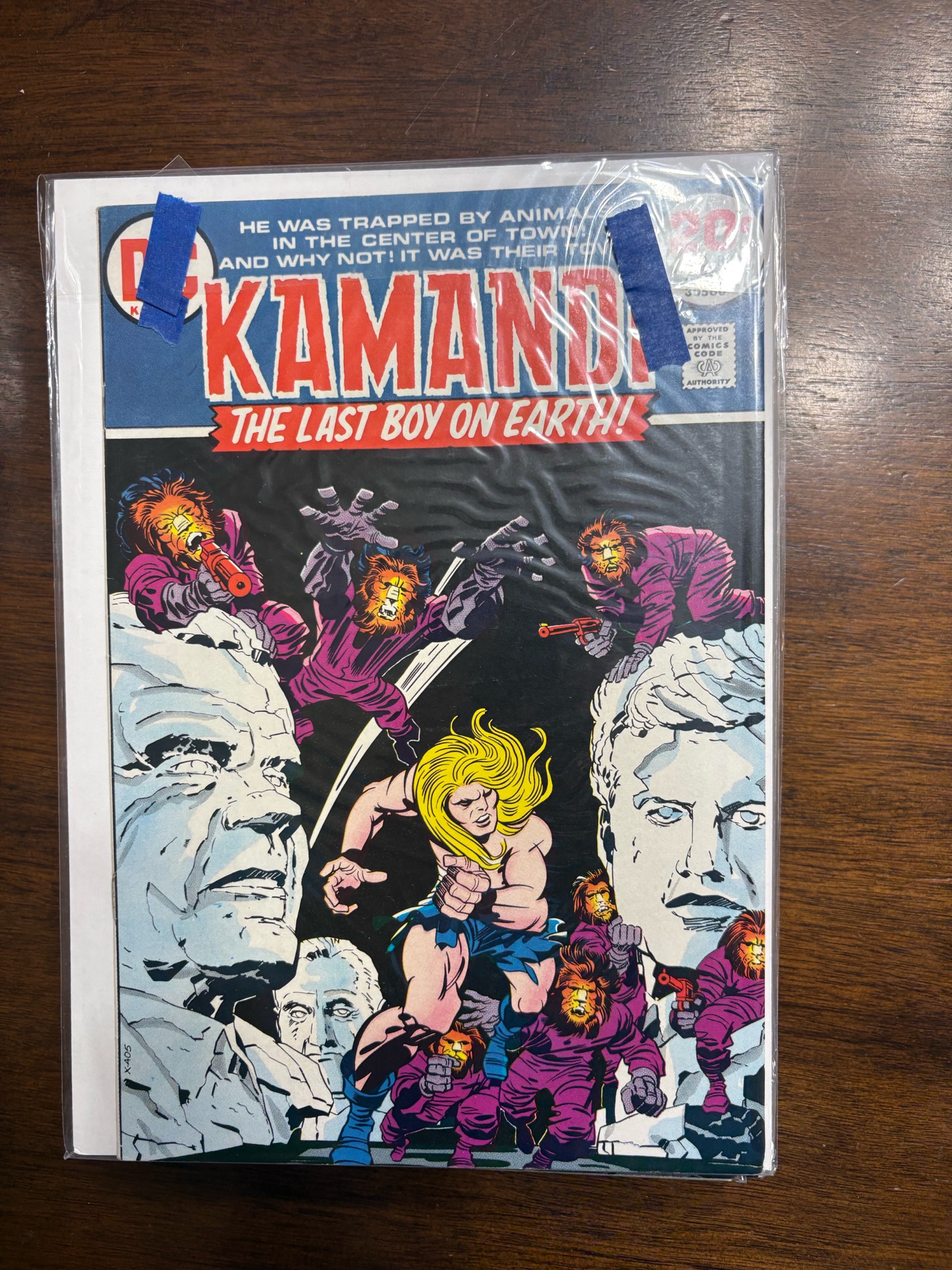 lot 176 image: Kamandi The Last Boy on Earth Issue #8 DC Comics