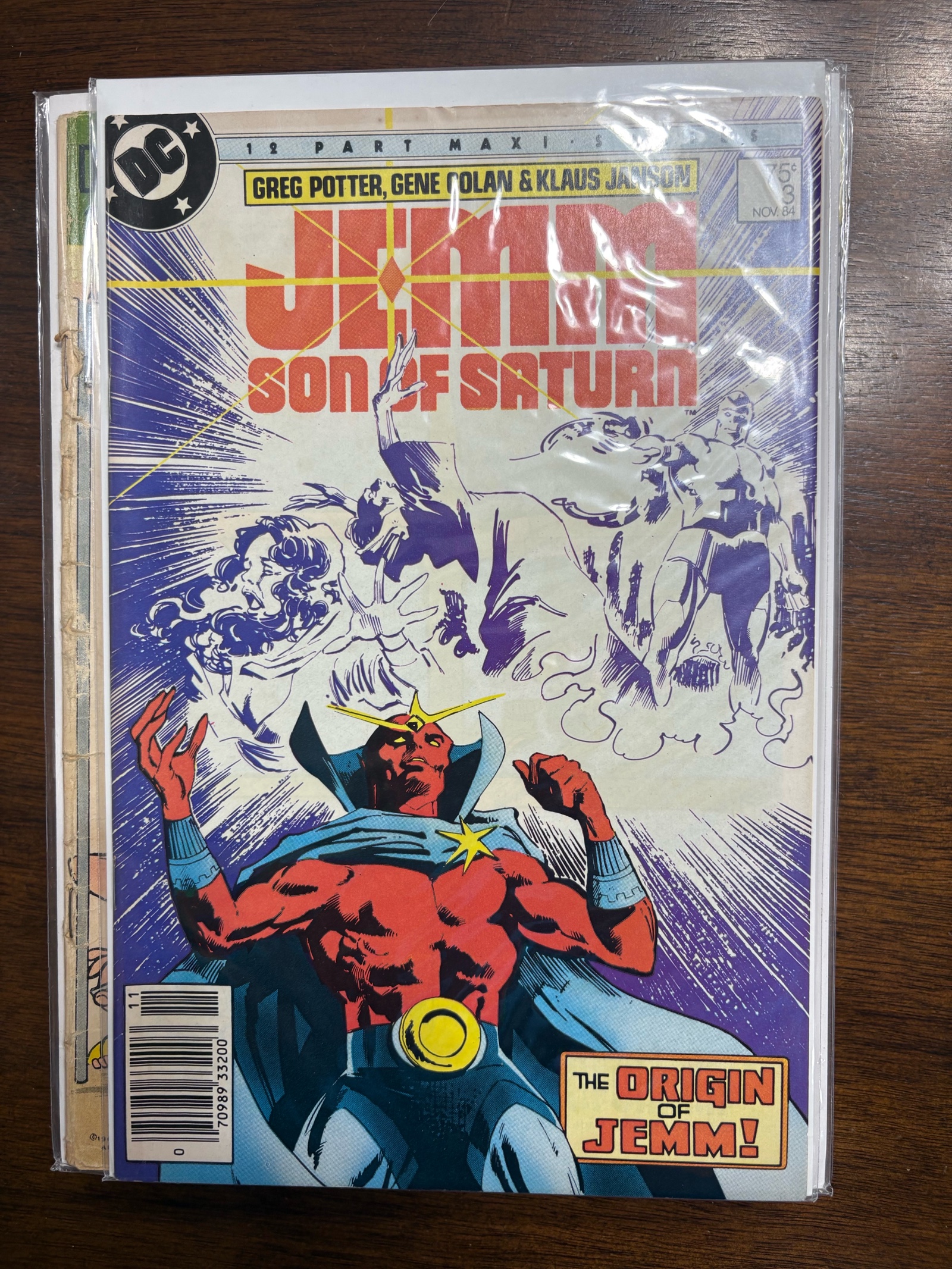 lot 180 image: Vintage Jemm Son of Saturn DC Comics Issue #3