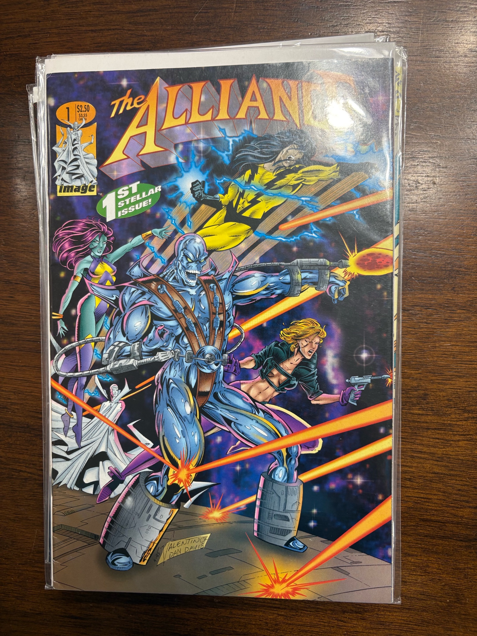lot 184A image: The Alliance 1st Issue Comic Book Imagic Comics